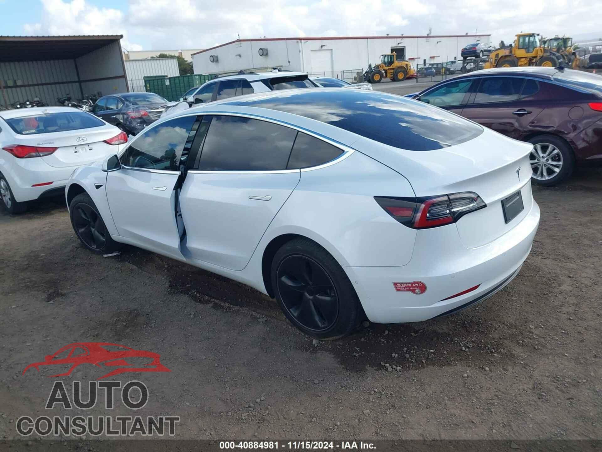 TESLA MODEL 3 2019 - 5YJ3E1EA0KF486447