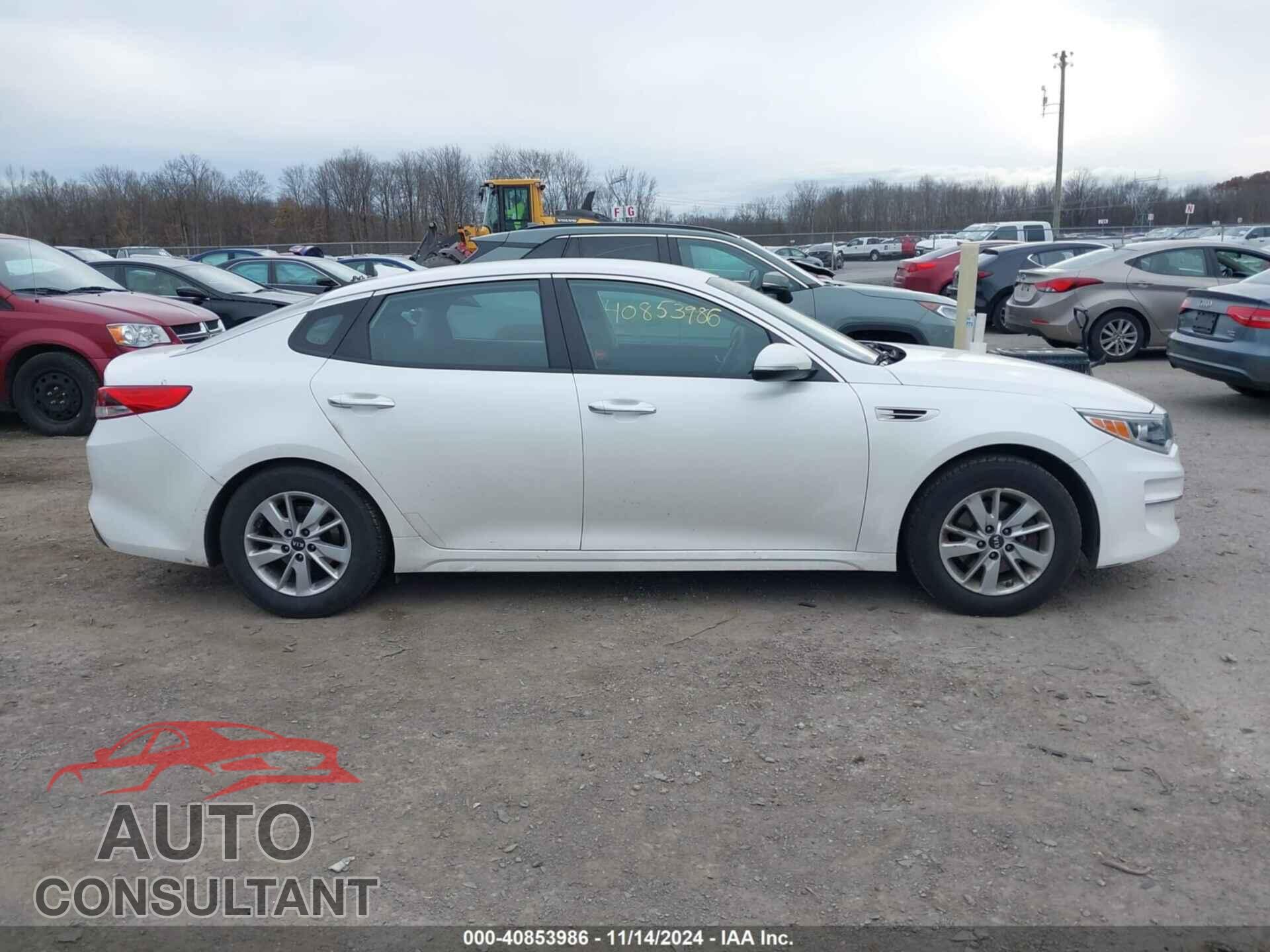KIA OPTIMA 2016 - KNAGT4L3XG5073793