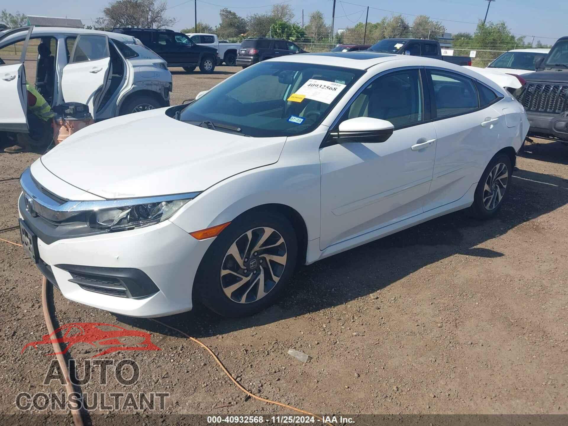 HONDA CIVIC 2016 - 19XFC2F77GE062000