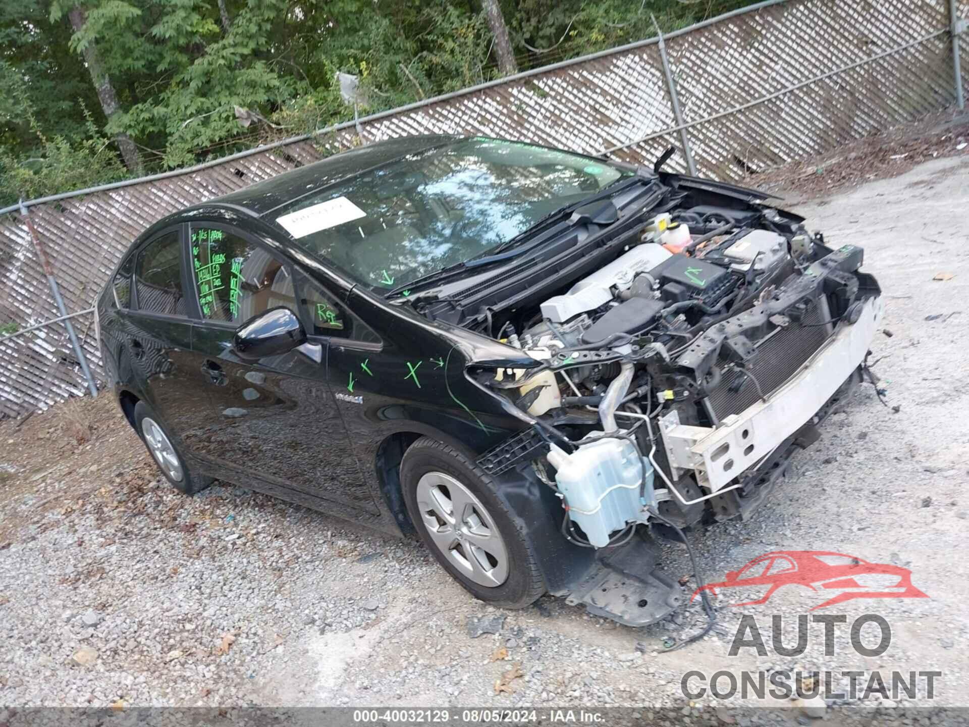 TOYOTA PRIUS 2011 - JTDKN3DU5B0249972