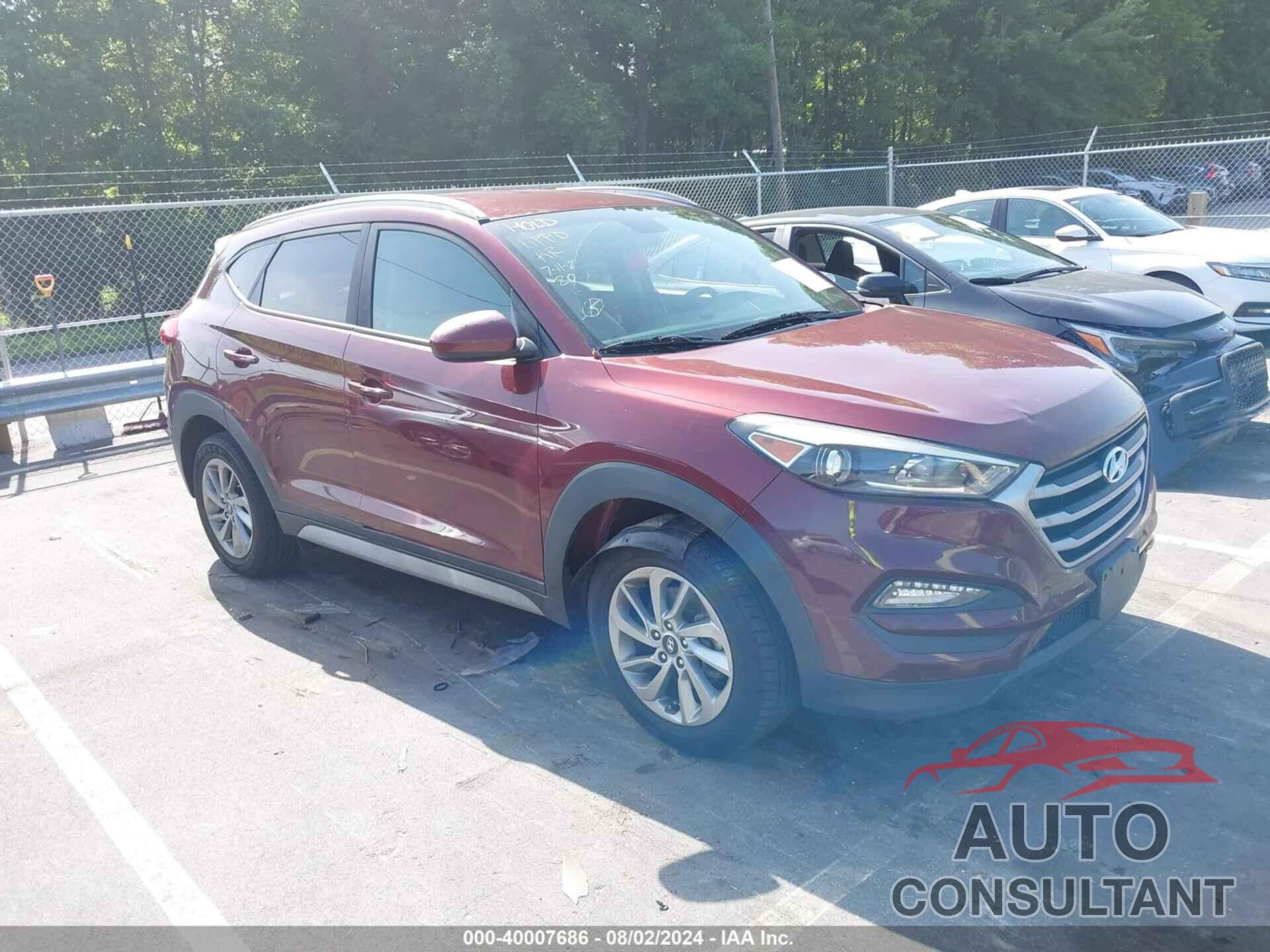 HYUNDAI TUCSON 2018 - KM8J33A45JU662080