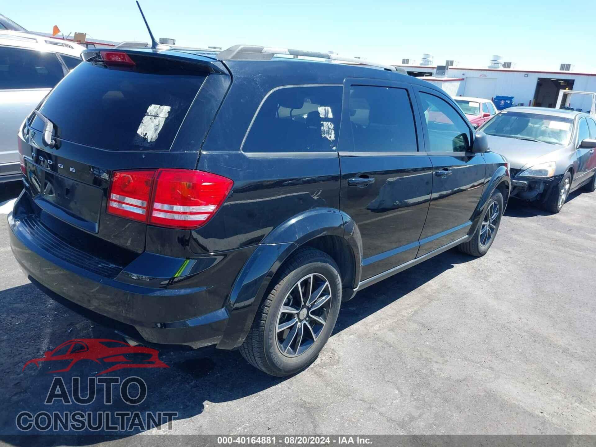 DODGE JOURNEY 2017 - 3C4PDCAB6HT637915