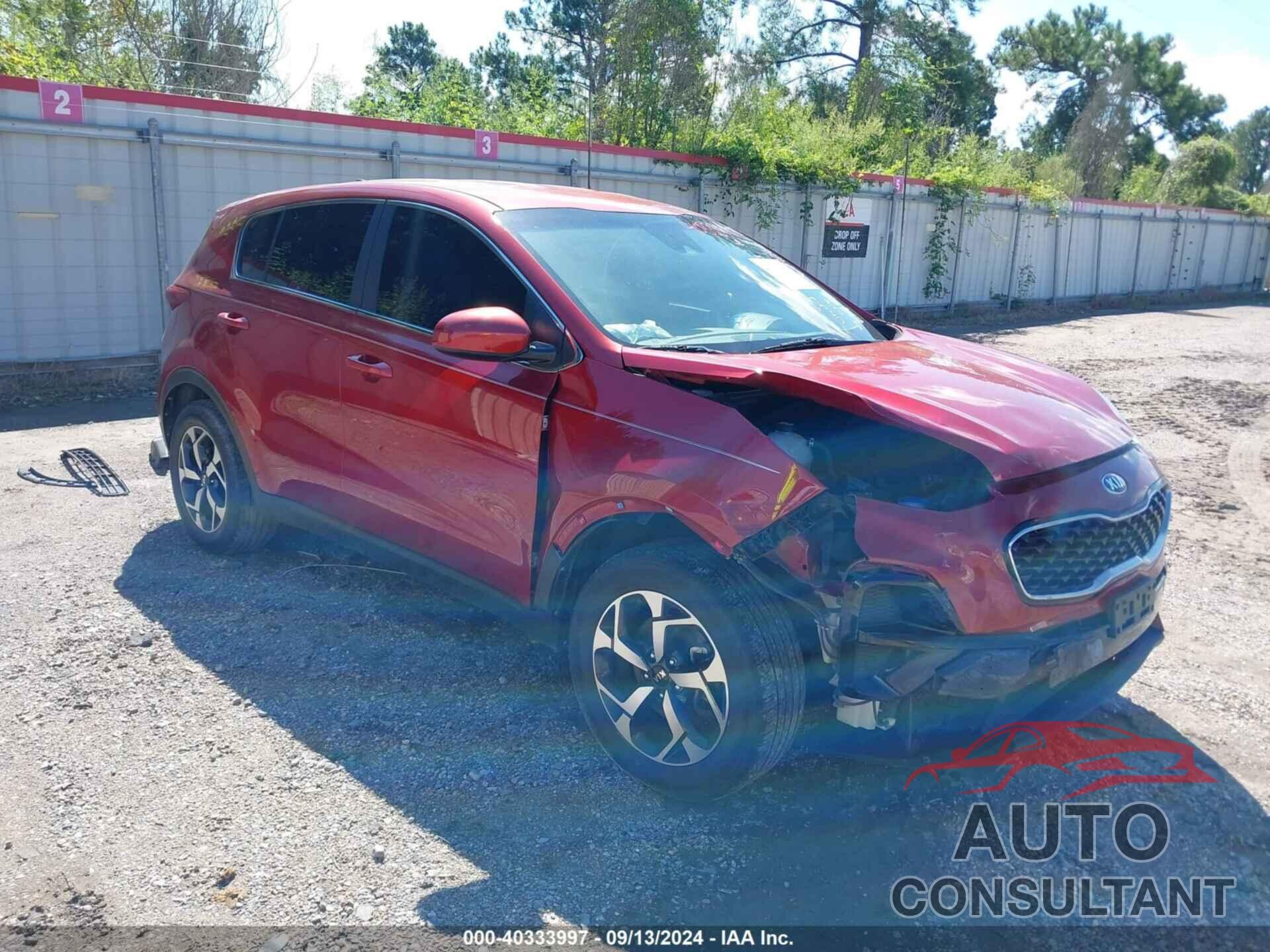 KIA SPORTAGE 2020 - KNDPM3AC9L7812096