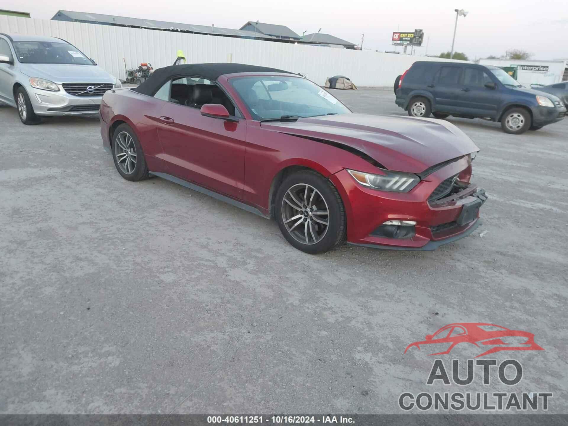 FORD MUSTANG 2016 - 1FATP8UH5G5212841