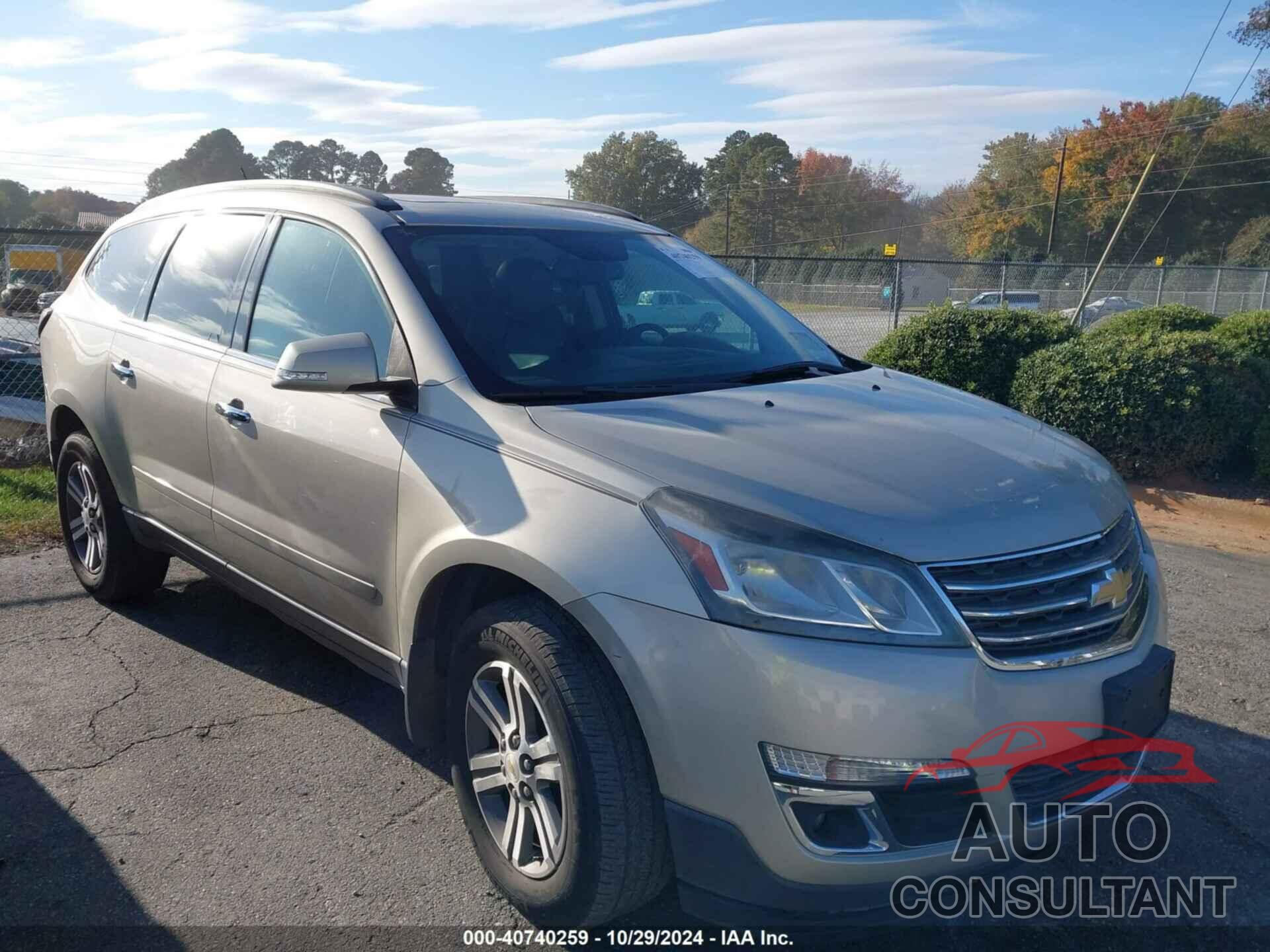 CHEVROLET TRAVERSE 2015 - 1GNKRHKD4FJ263387