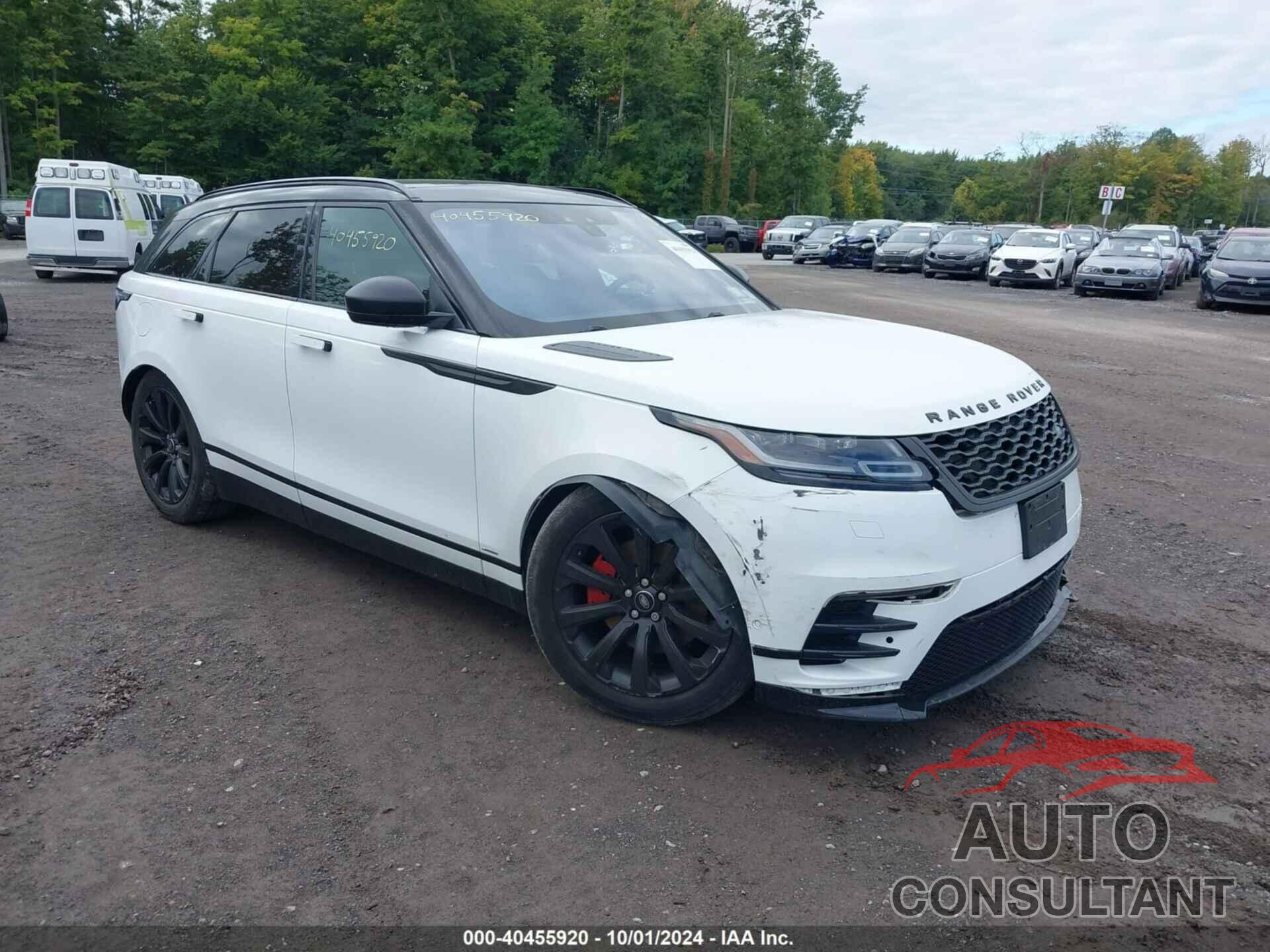 LAND ROVER RANGE ROVER VELAR 2018 - SALYL2RV7JA730805