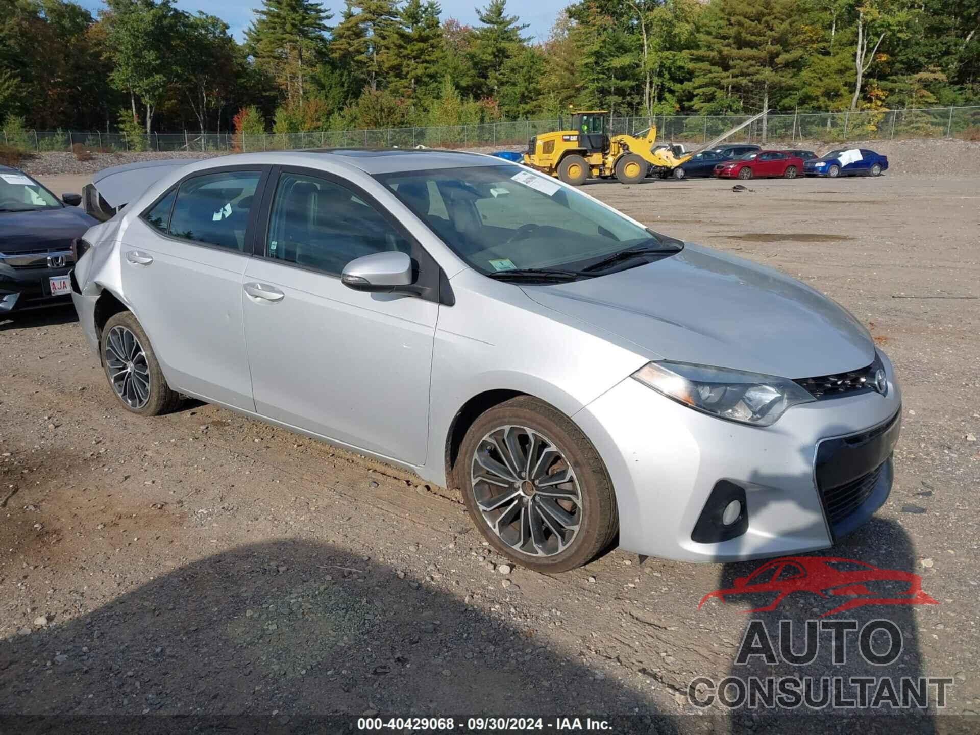 TOYOTA COROLLA 2016 - 2T1BURHE0GC545679