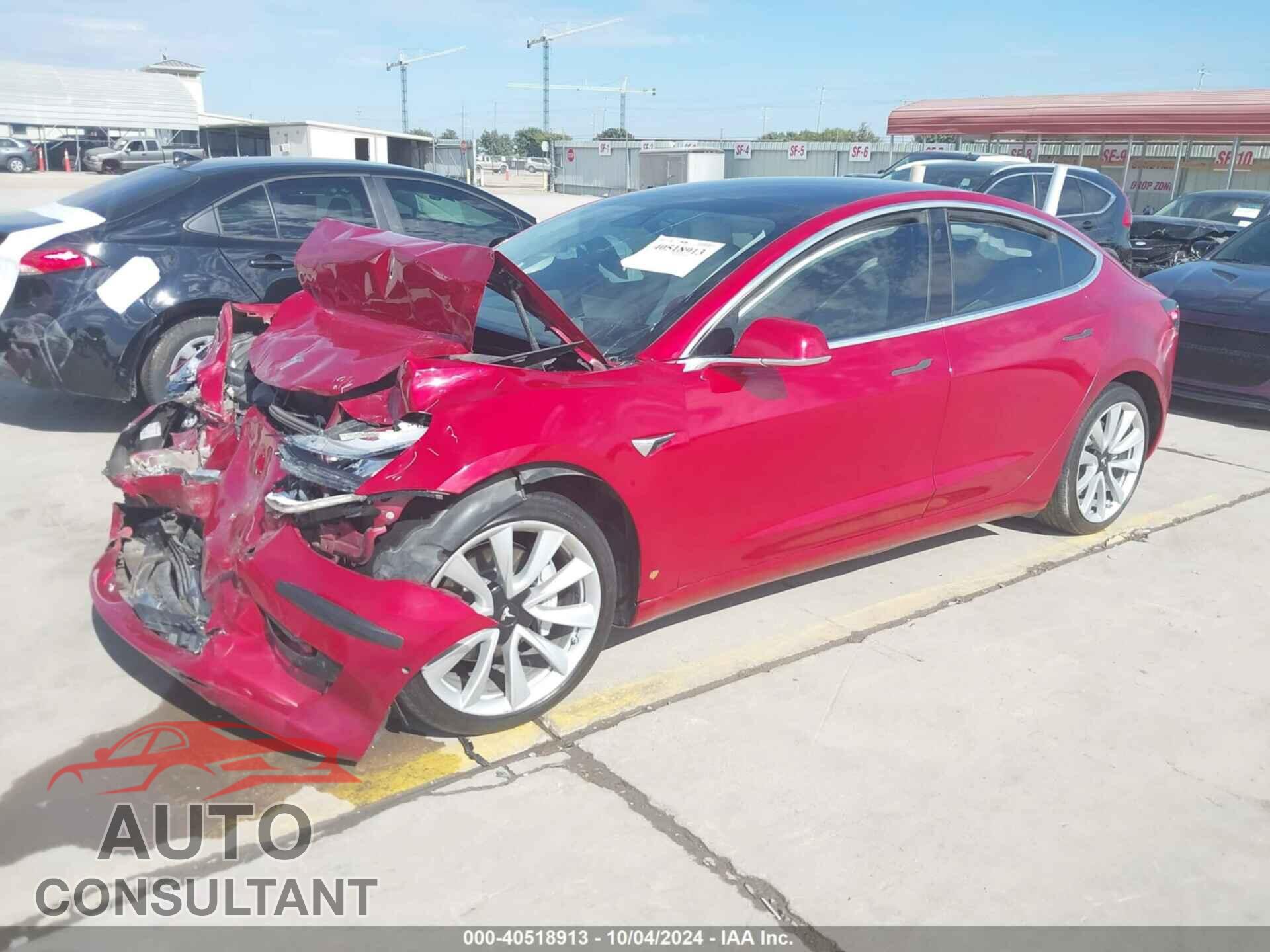 TESLA MODEL 3 2018 - 5YJ3E1EB4JF100751