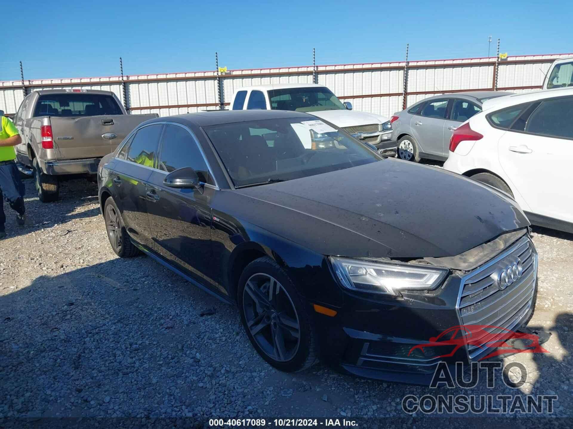 AUDI A4 2018 - WAUENAF46JN000187