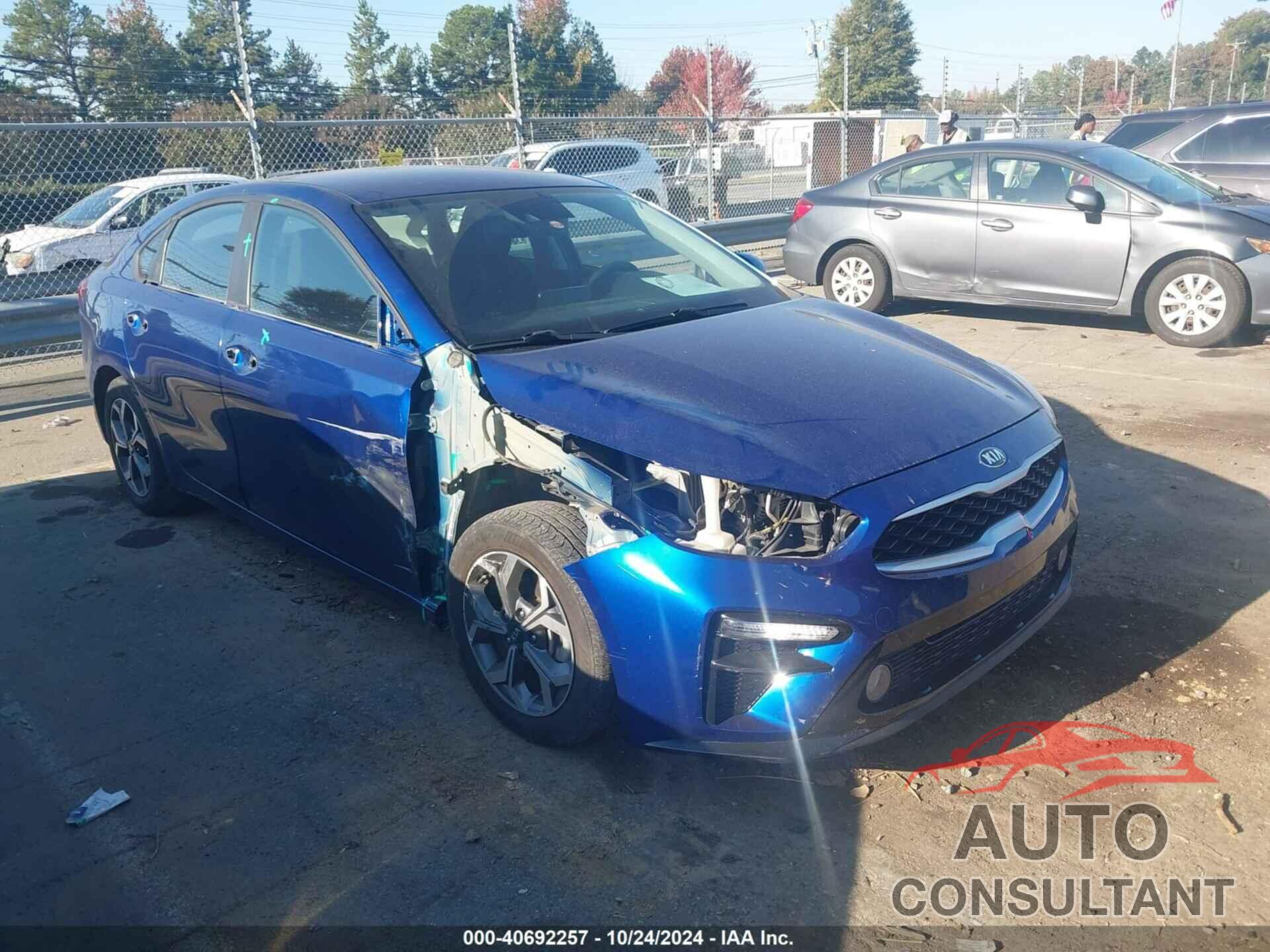 KIA FORTE 2019 - 3KPF24AD5KE122750