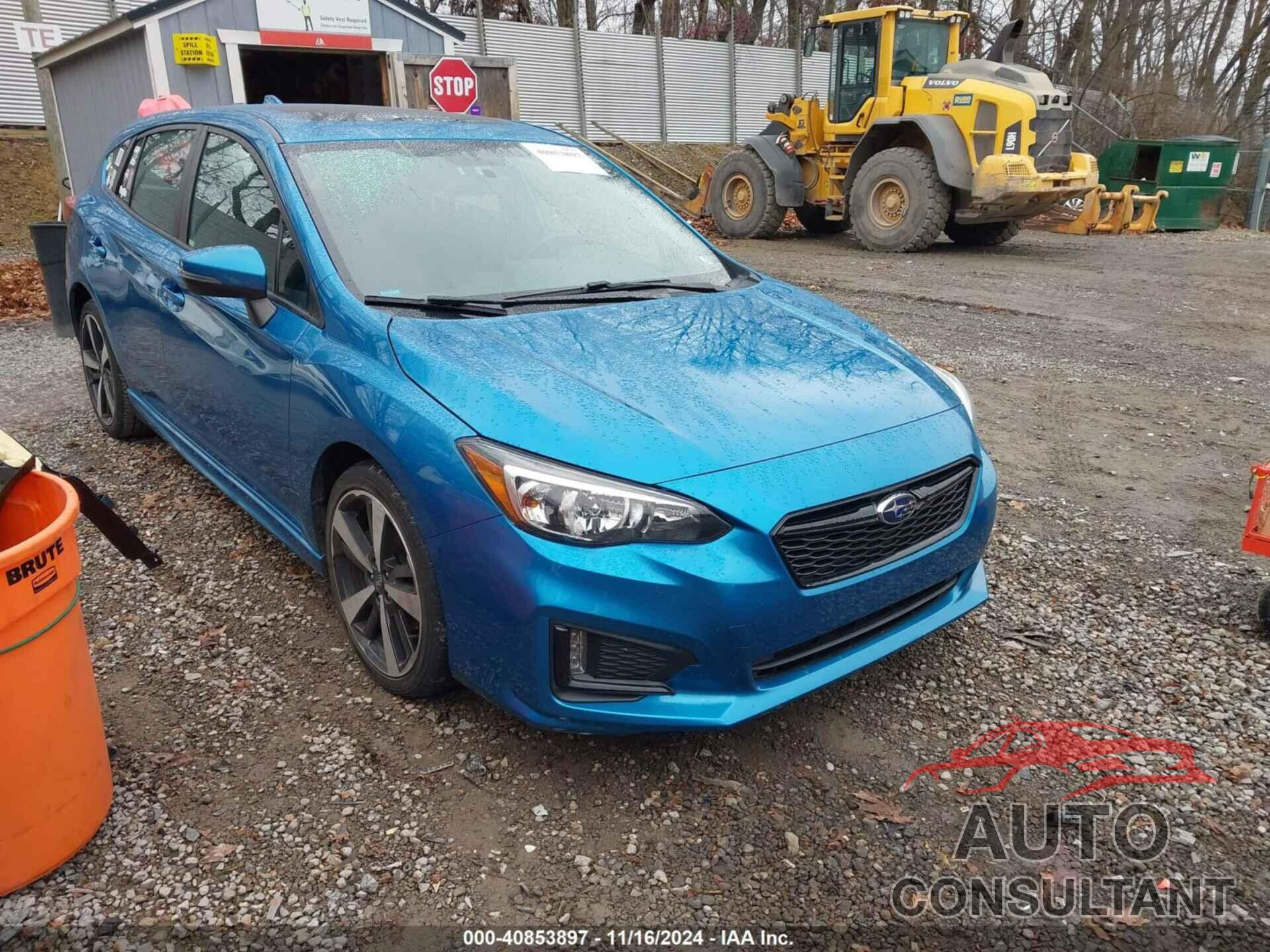 SUBARU IMPREZA 2019 - 4S3GTAM69K3734079