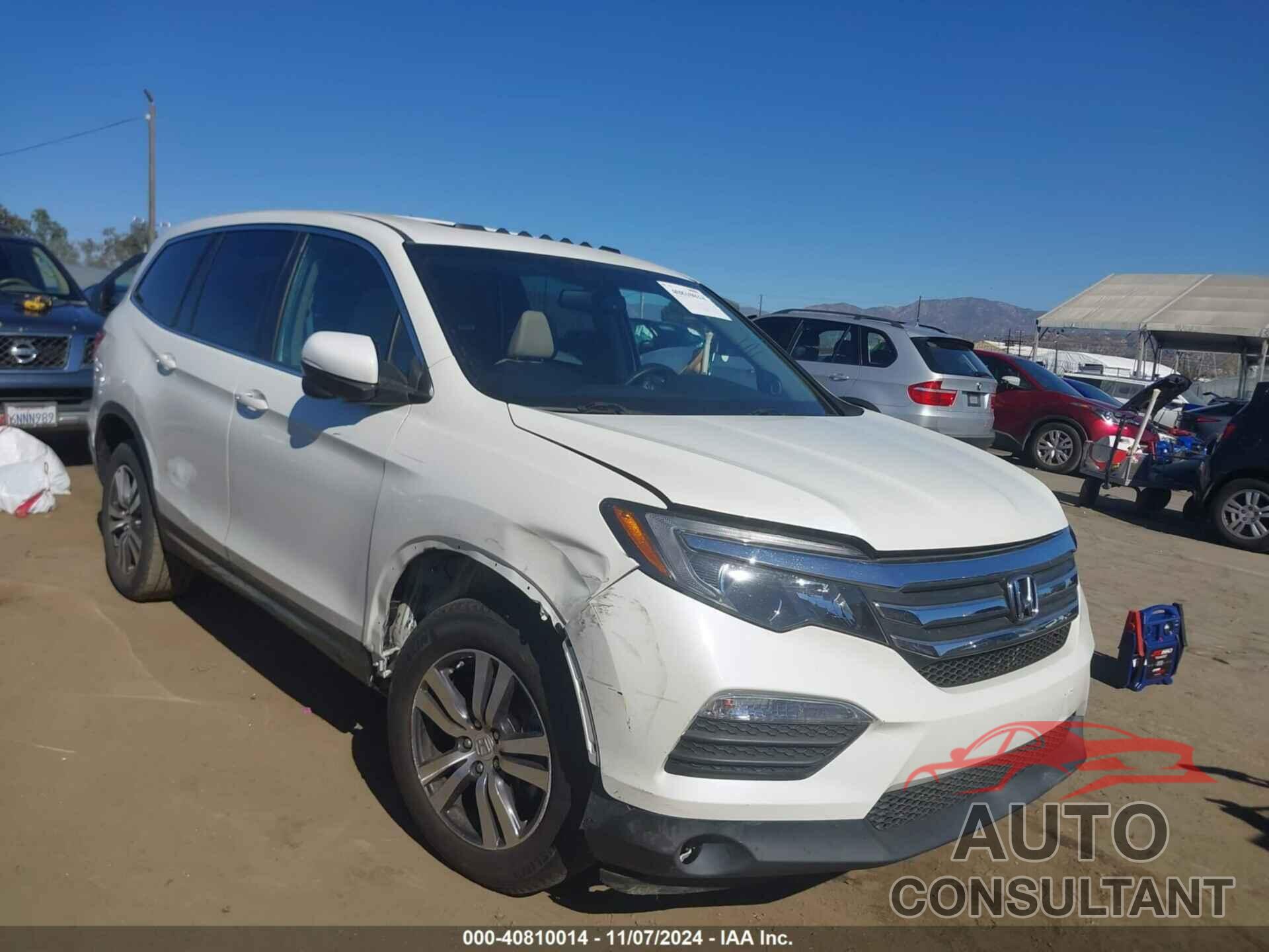 HONDA PILOT 2018 - 5FNYF5H52JB026830