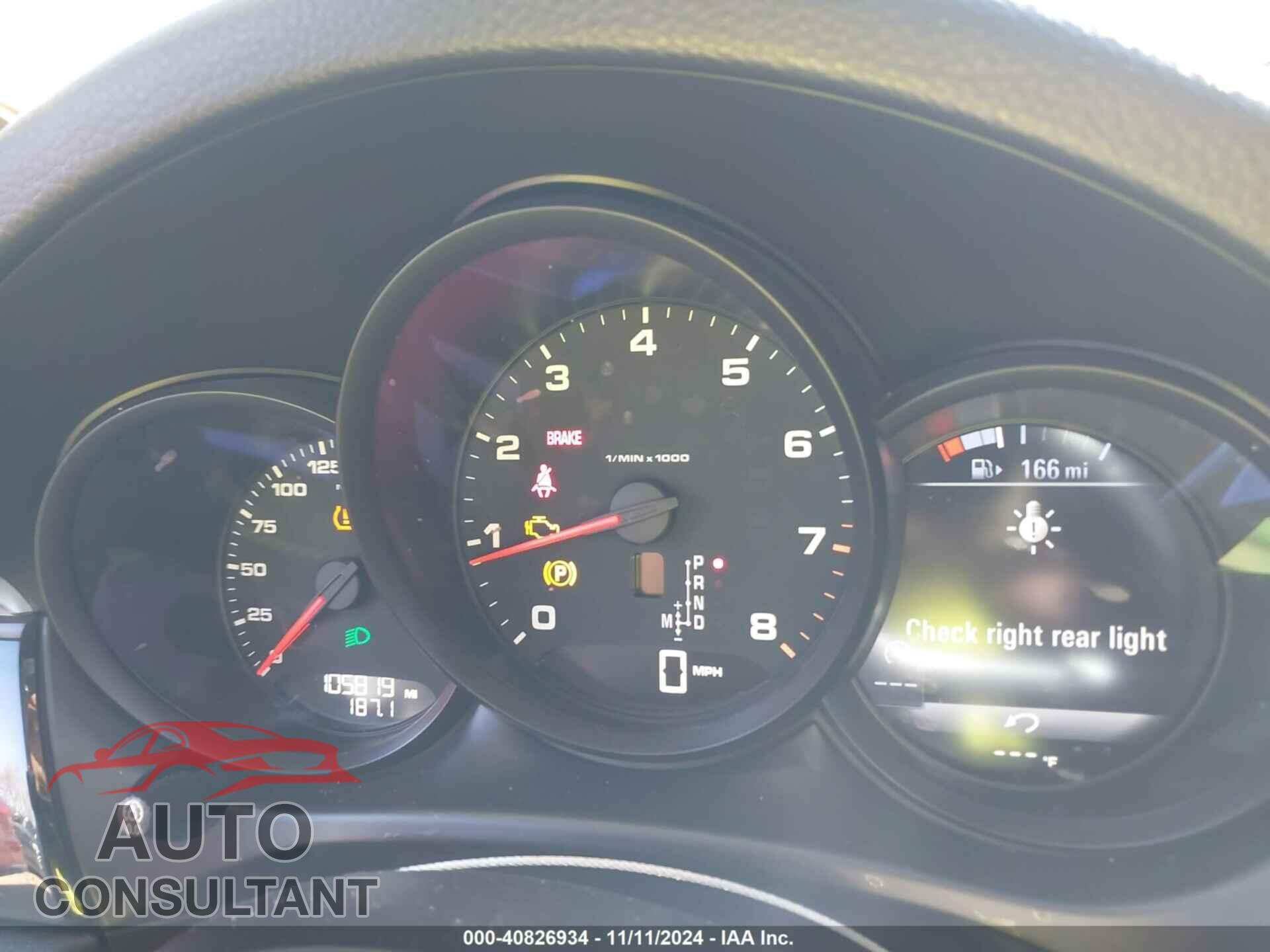 PORSCHE MACAN 2018 - WP1AA2A51JLB22940