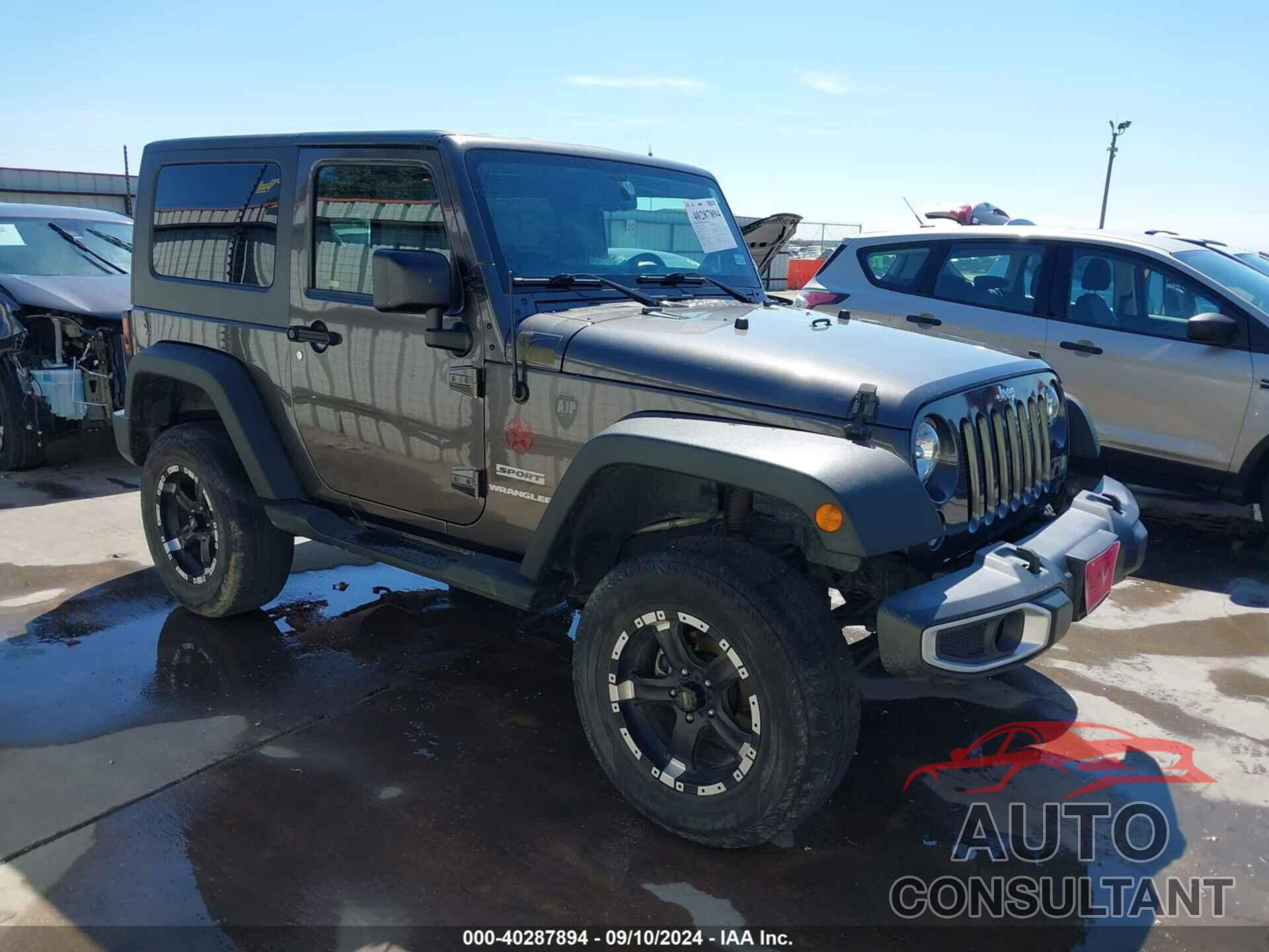 JEEP WRANGLER 2016 - 1C4AJWAG4GL260572