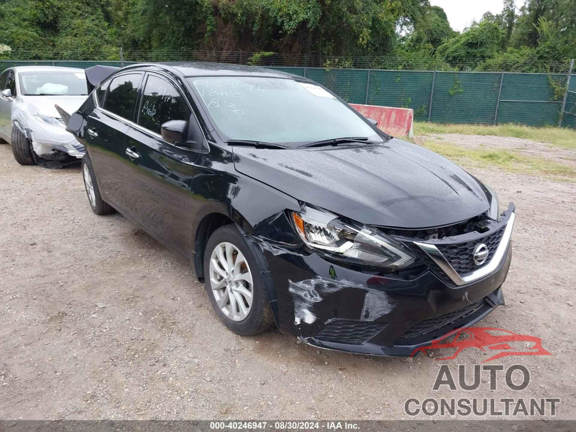 NISSAN SENTRA 2019 - 3N1AB7AP9KY240534