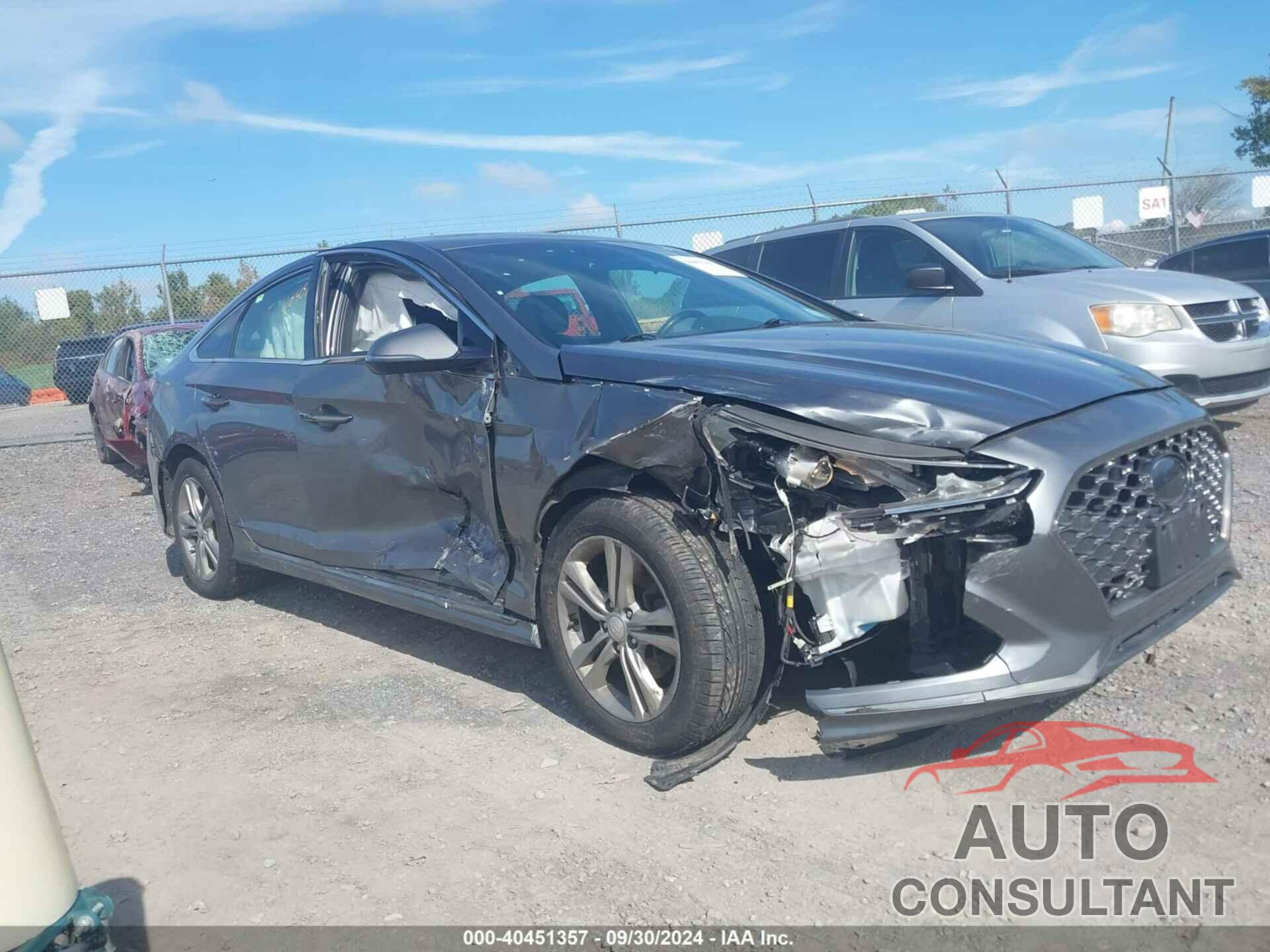 HYUNDAI SONATA 2018 - 5NPE34AF4JH727301