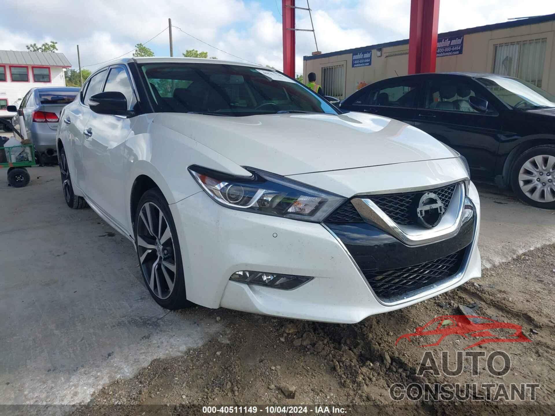 NISSAN MAXIMA 2016 - 1N4AA6AP4GC428829