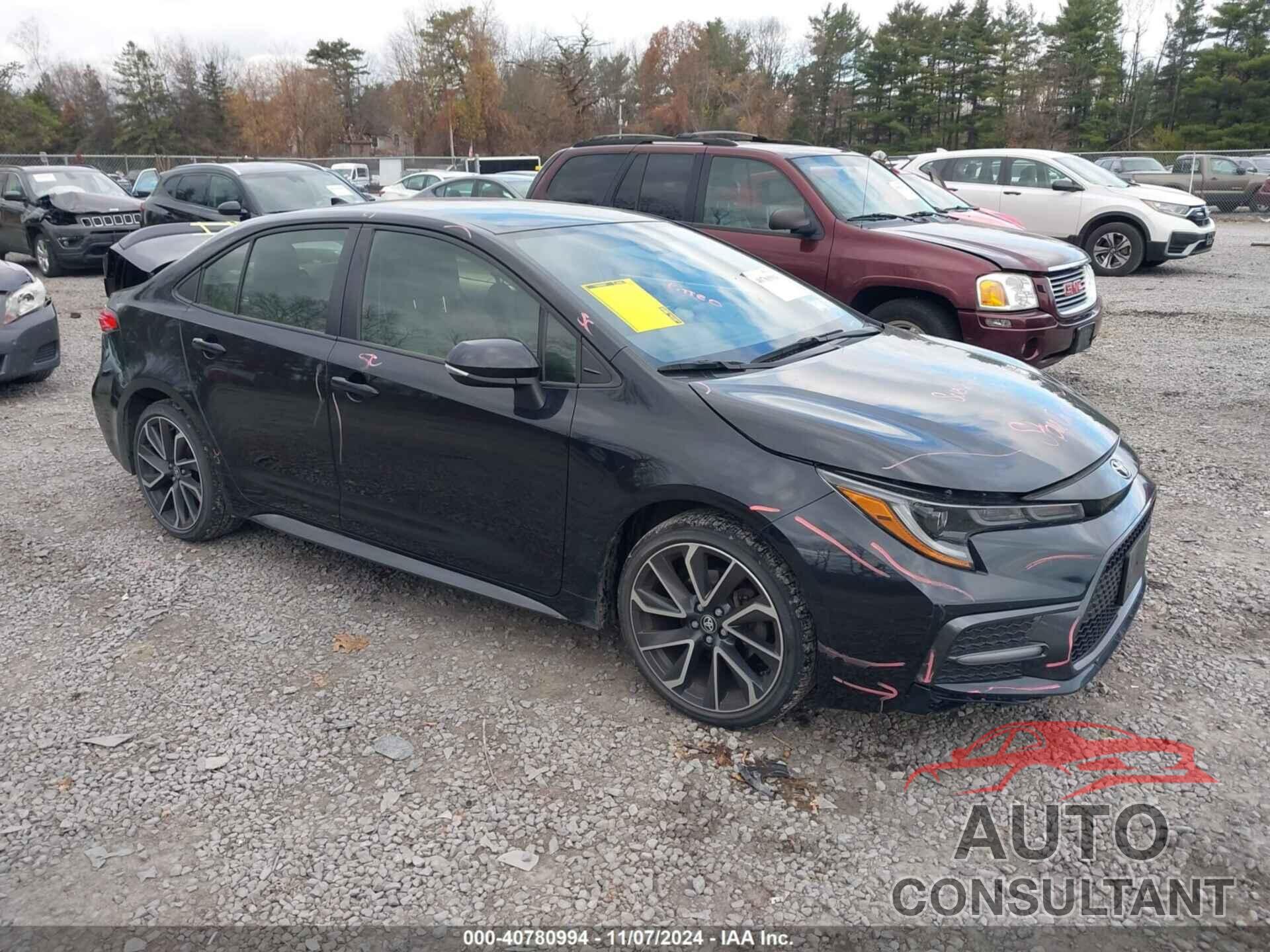 TOYOTA COROLLA 2022 - JTDS4MCEXNJ090710