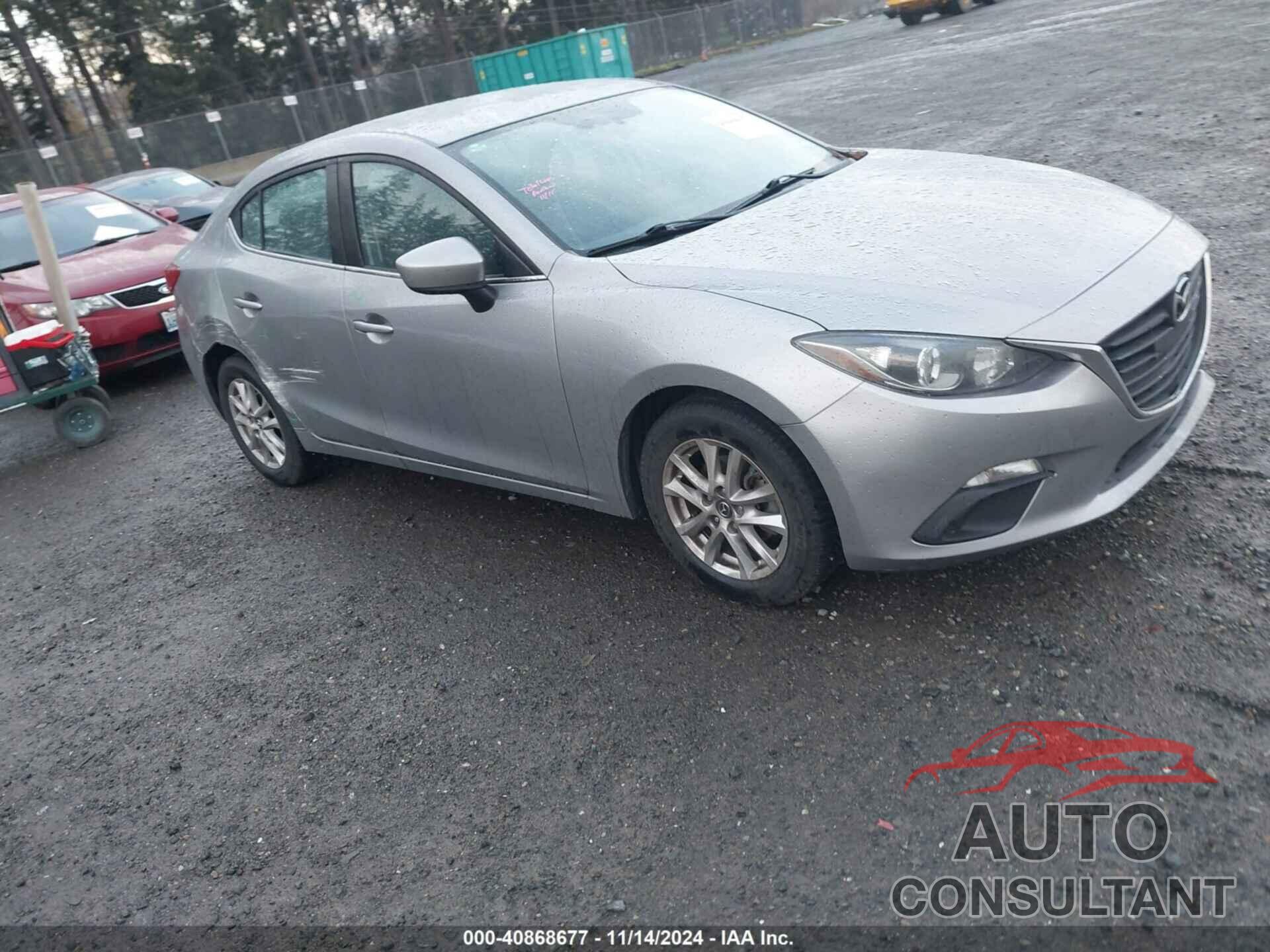 MAZDA MAZDA3 2016 - JM1BM1U72G1332522