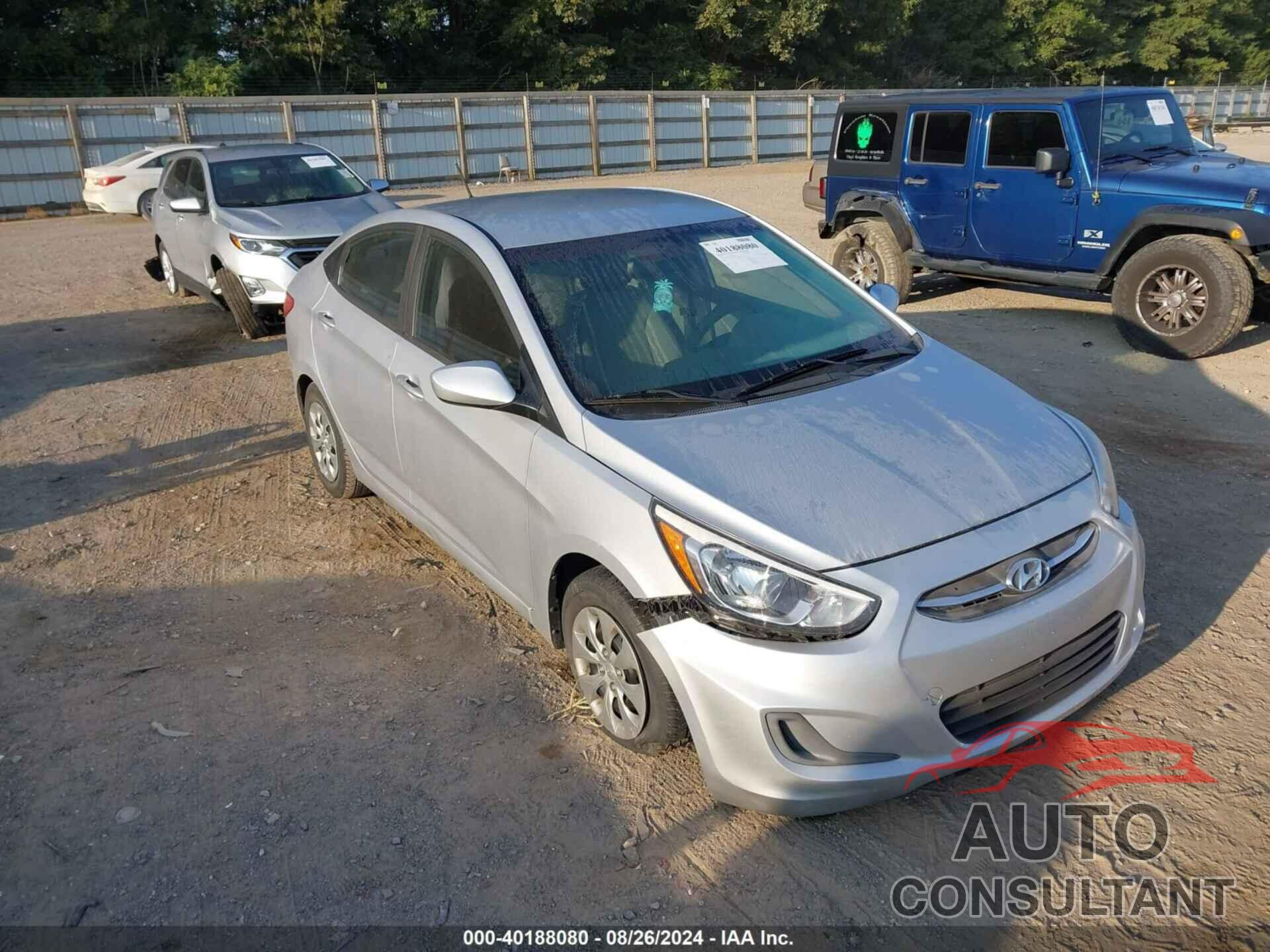 HYUNDAI ACCENT 2017 - KMHCT4AE6HU240577