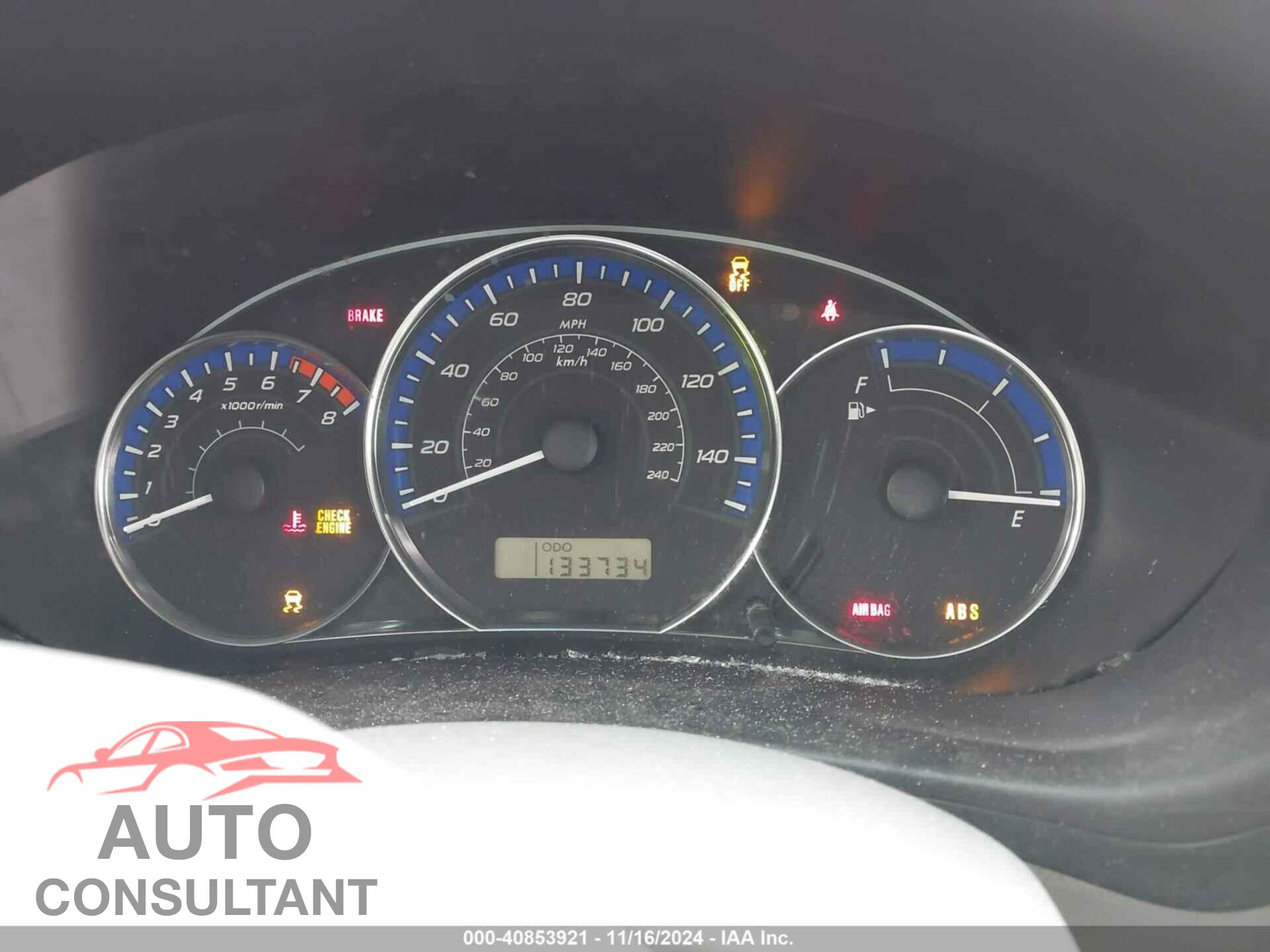 SUBARU FORESTER 2012 - JF2SHBBC4CH409498