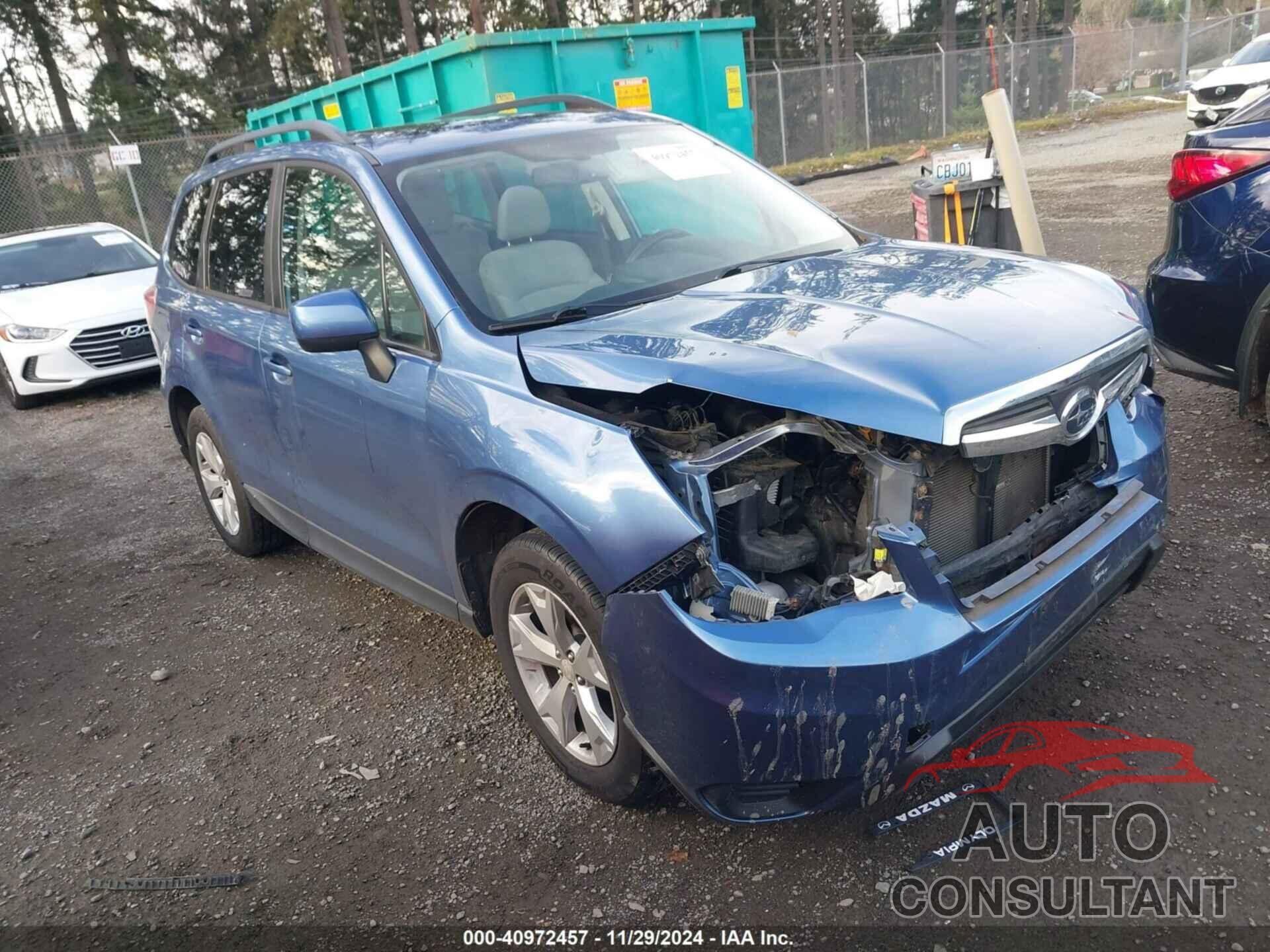 SUBARU FORESTER 2016 - JF2SJADC2GH426074