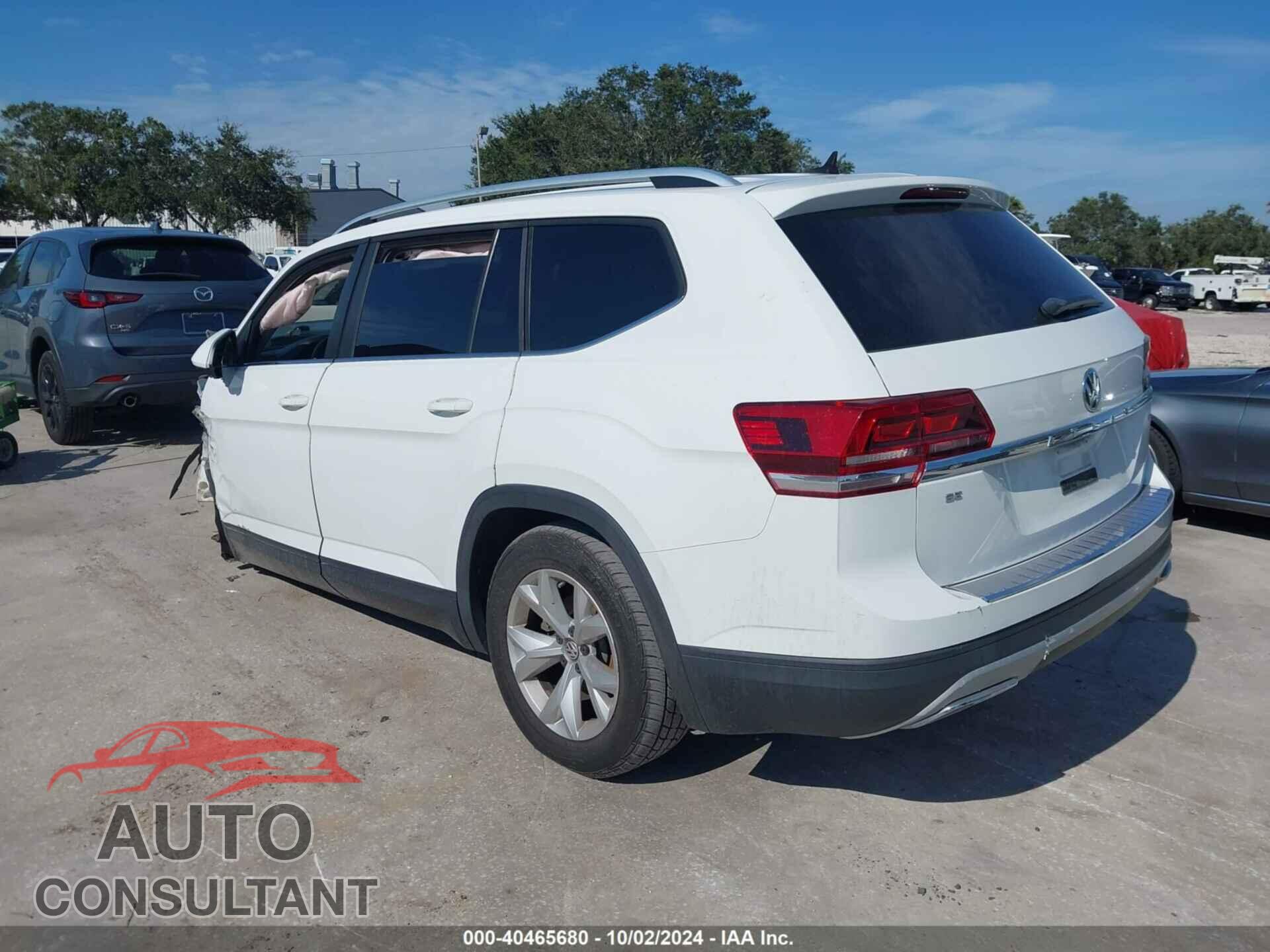 VOLKSWAGEN ATLAS 2019 - 1V2DR2CA4KC540166