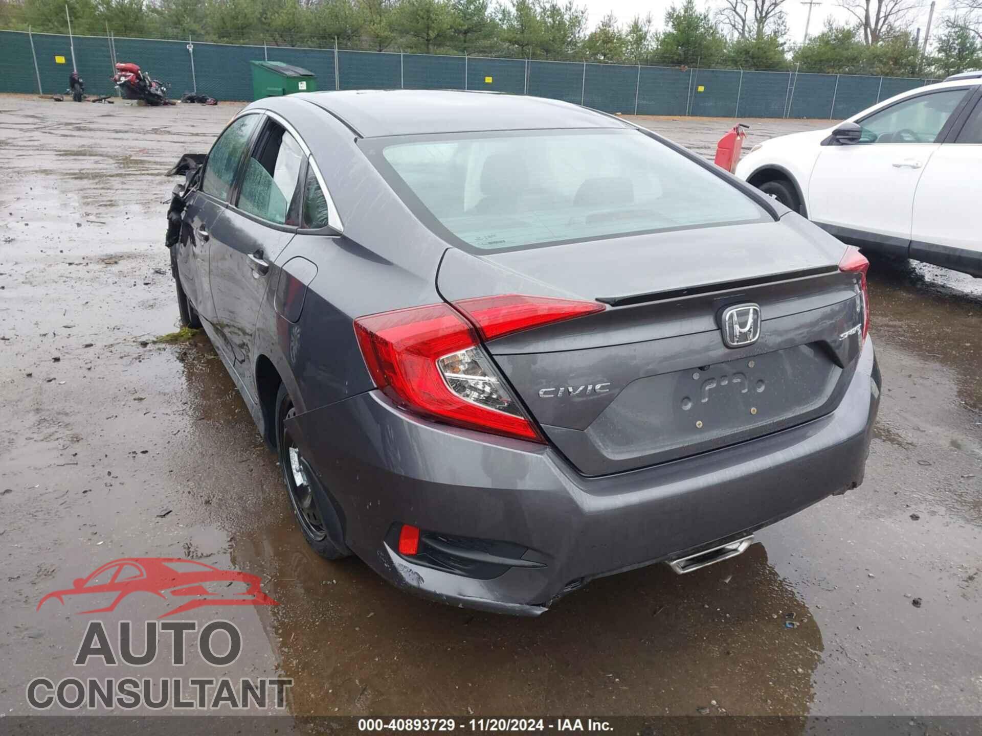 HONDA CIVIC 2019 - 2HGFC2F82KH513972