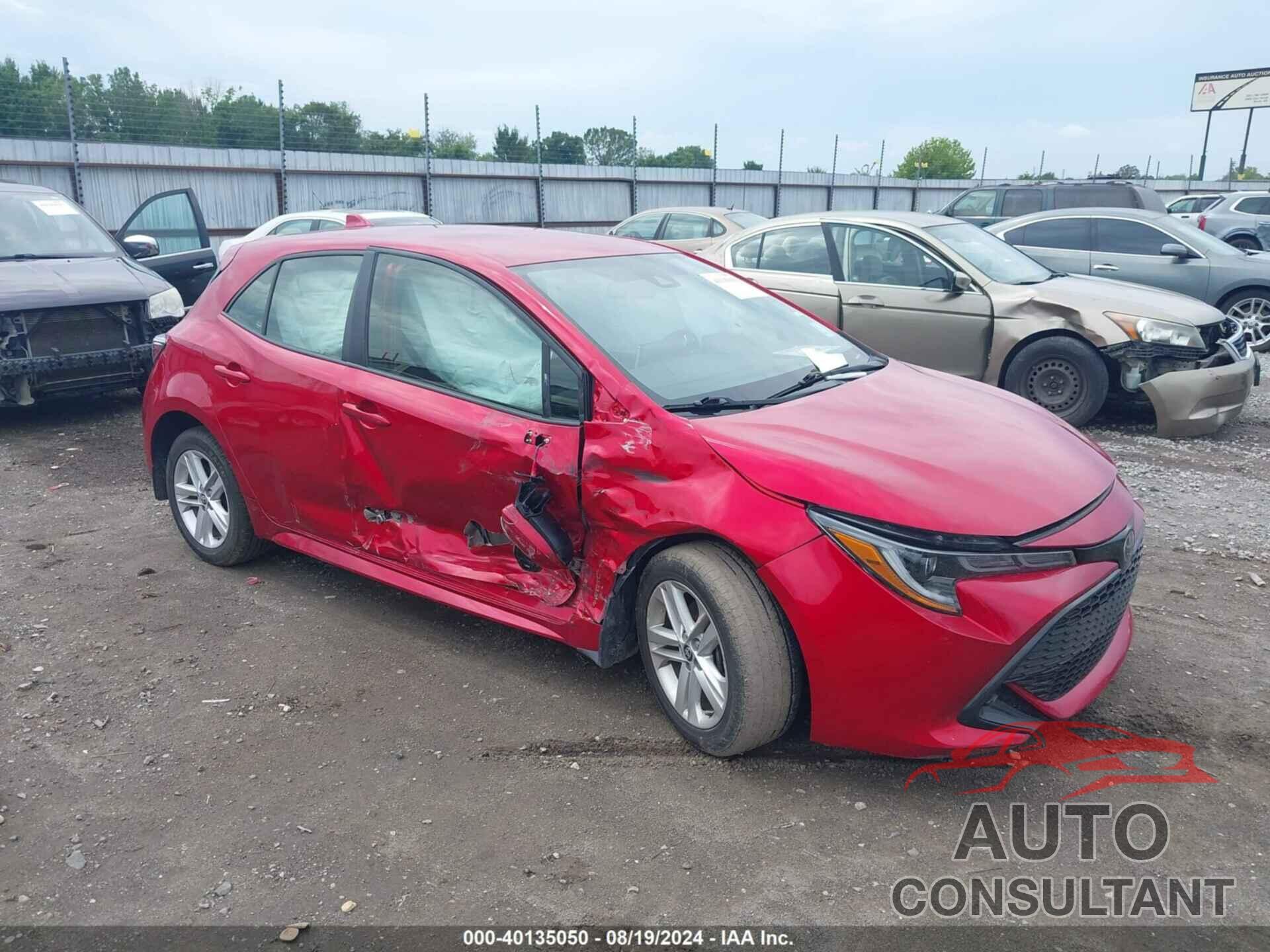 TOYOTA COROLLA 2022 - JTND4MBE7N3185199