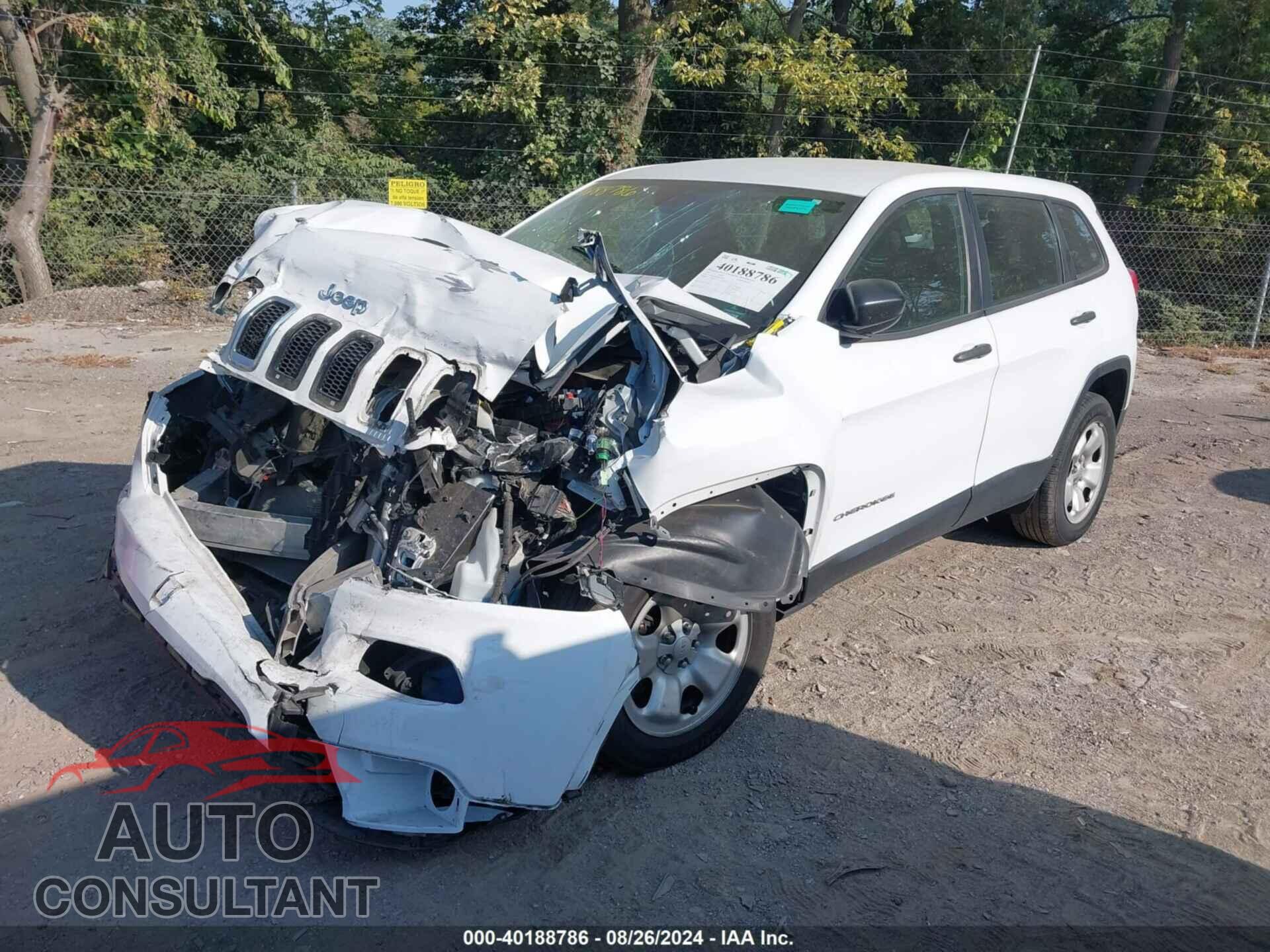 JEEP CHEROKEE 2017 - 1C4PJMAB2HW654056