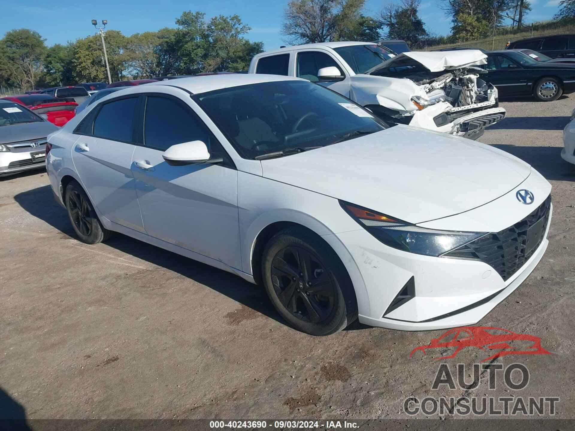 HYUNDAI ELANTRA HYBRID 2022 - KMHLM4AJXNU020607