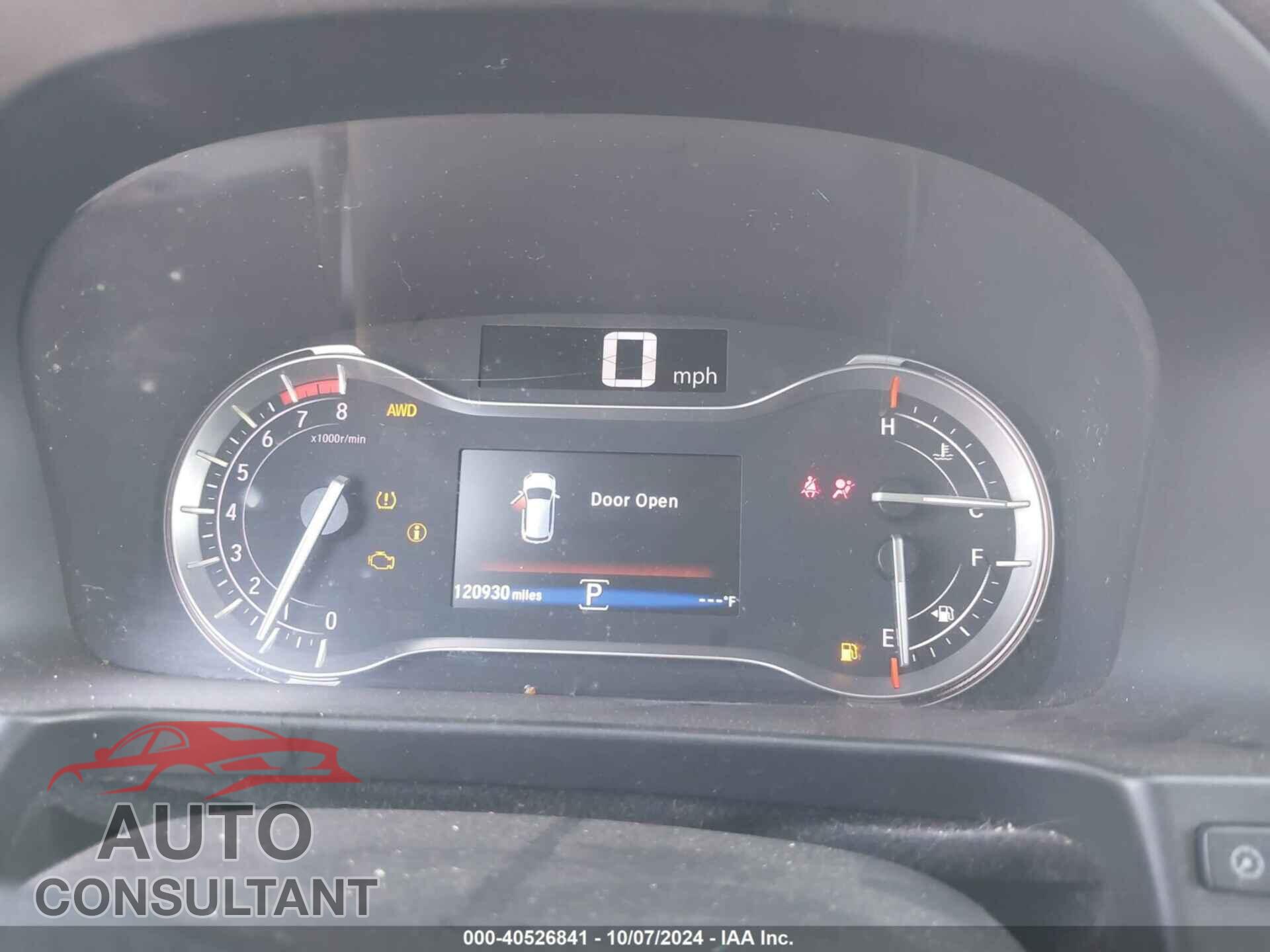 HONDA PILOT 2017 - 5FNYF6H59HB059100