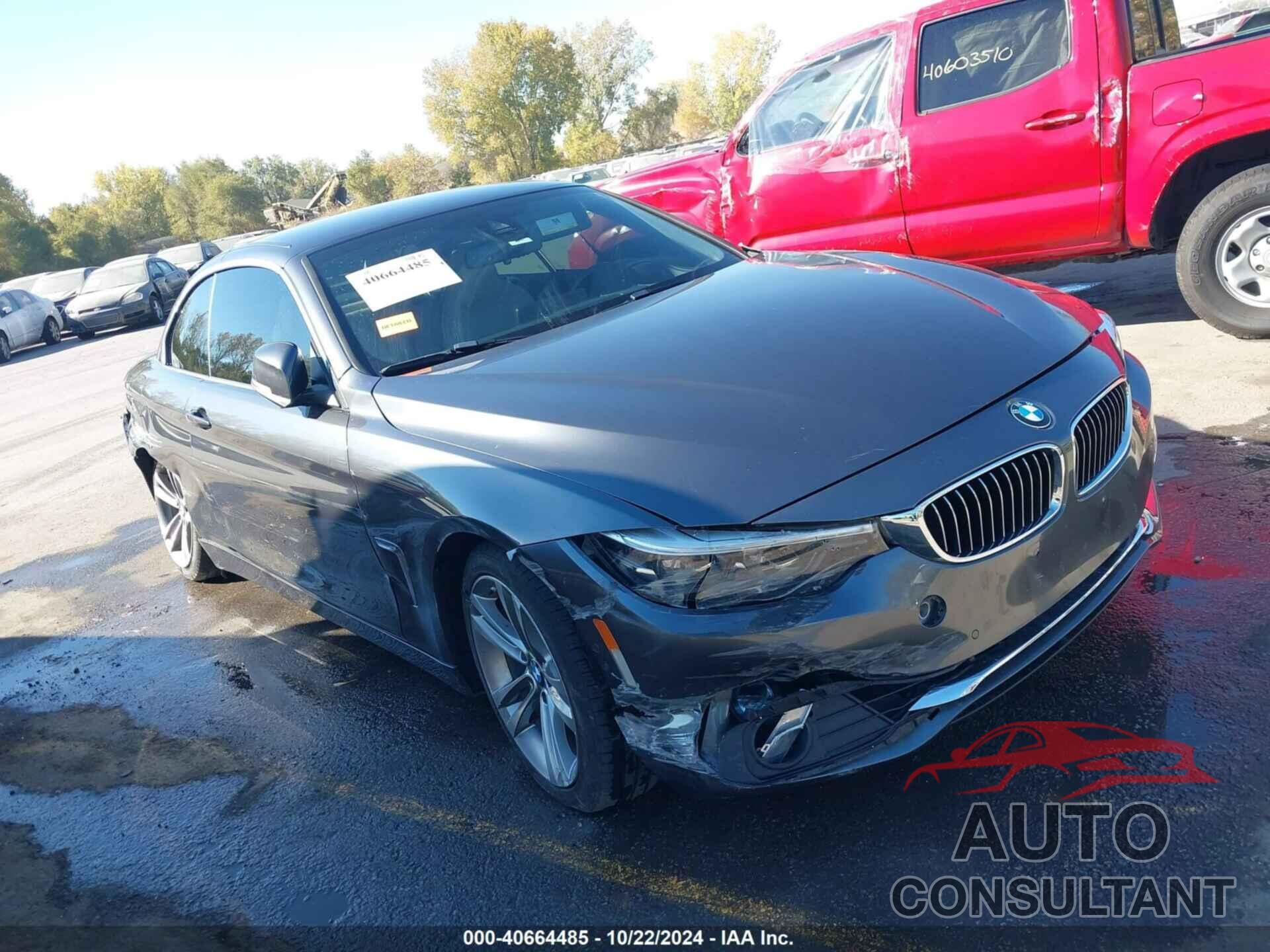 BMW 430I 2018 - WBA4Z1C56JEC73243