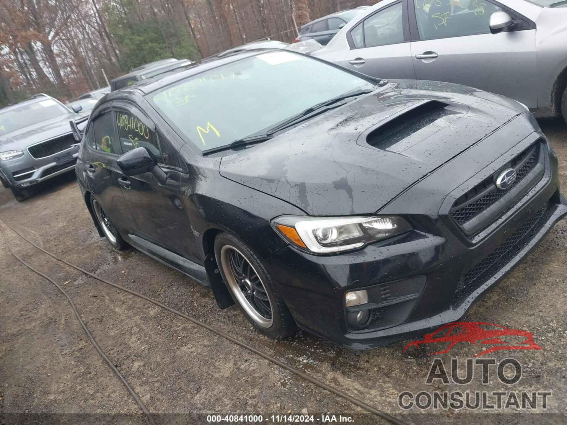 SUBARU WRX 2015 - JF1VA1G68F9828567