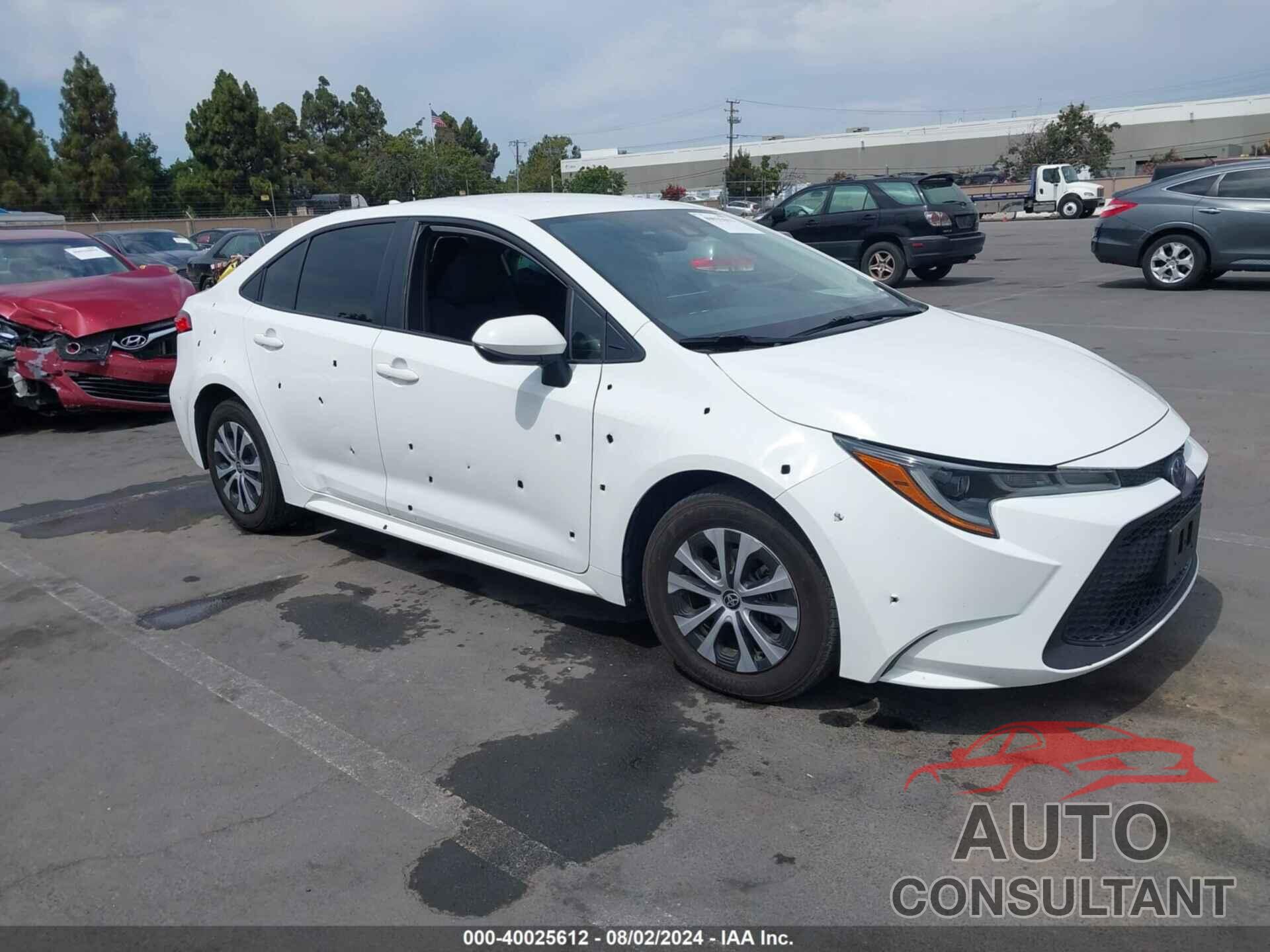 TOYOTA COROLLA 2022 - JTDEAMDE7N3009588