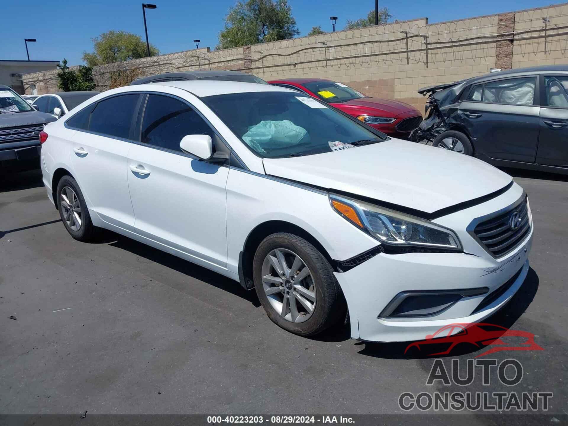 HYUNDAI SONATA 2016 - 5NPE24AF3GH295621