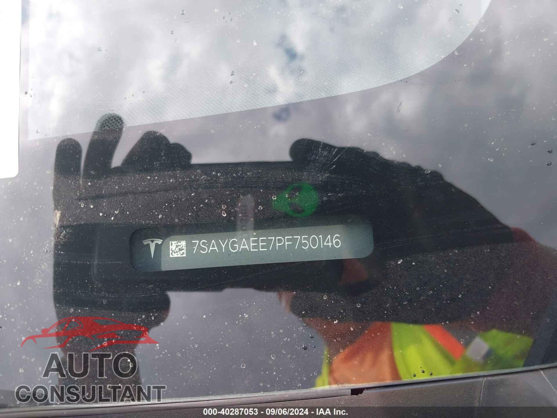 TESLA MODEL Y 2023 - 7SAYGAEE7PF750146