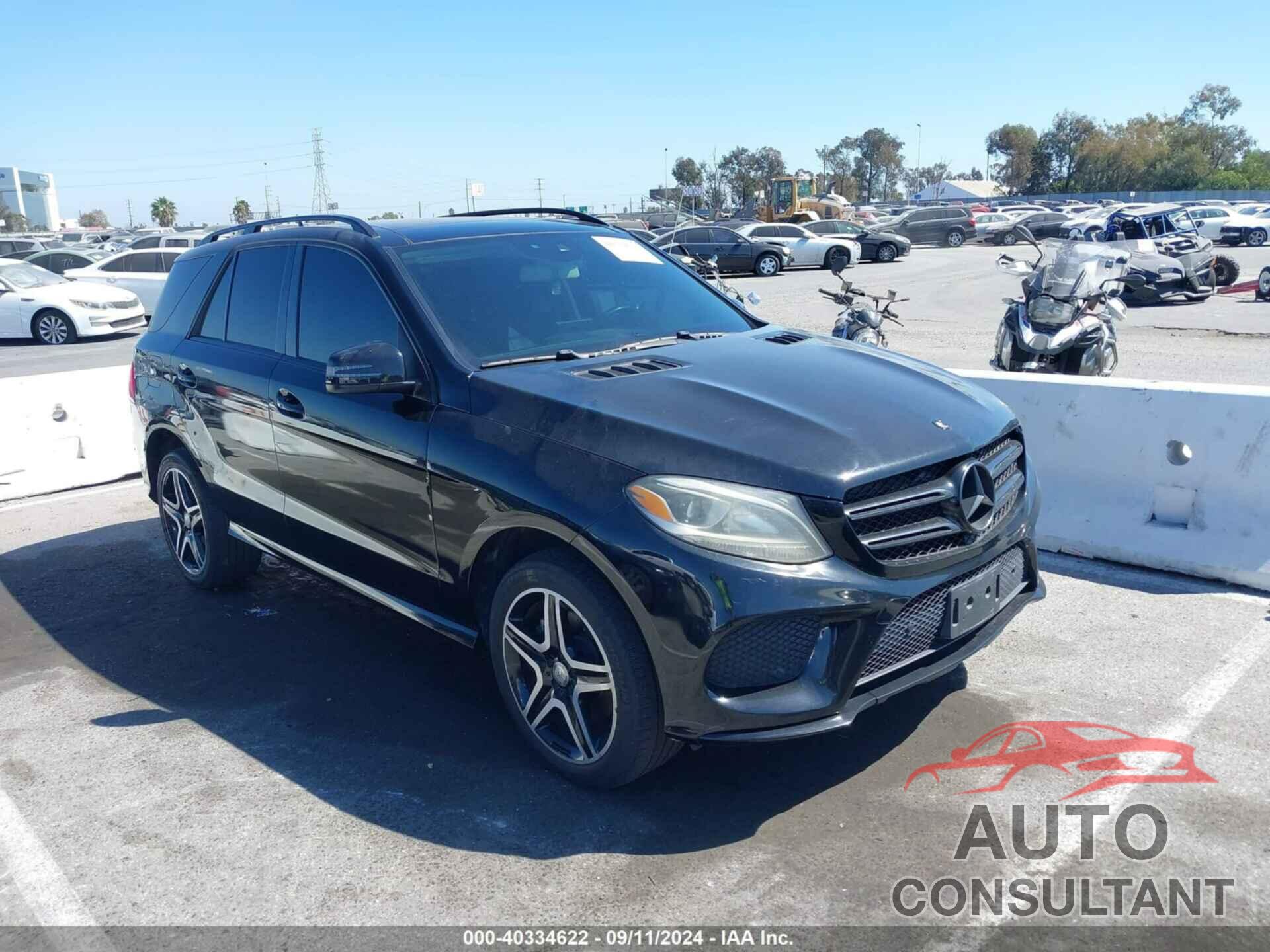 MERCEDES-BENZ GLE 350 2017 - 4JGDA5JB1HA854573