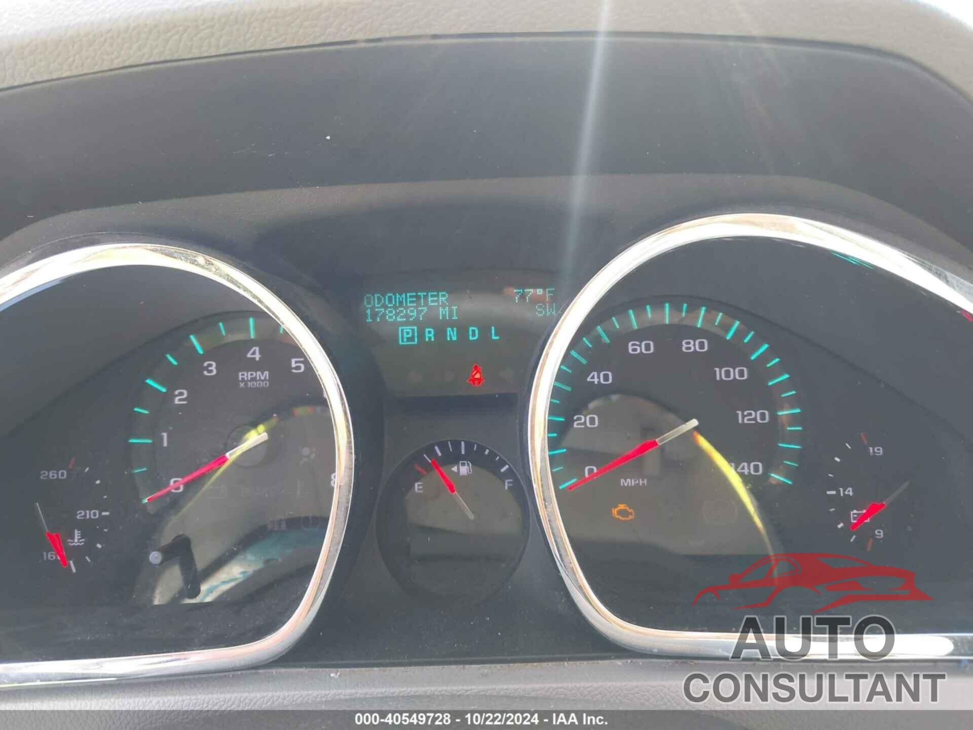 CHEVROLET TRAVERSE 2010 - 1GNLRFED9AS106347