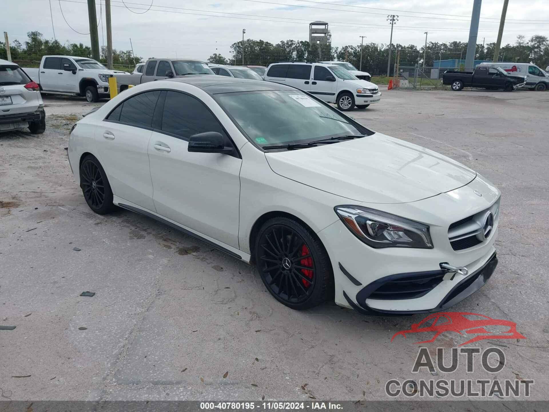 MERCEDES-BENZ AMG CLA 45 2017 - WDDSJ5CB2HN429287