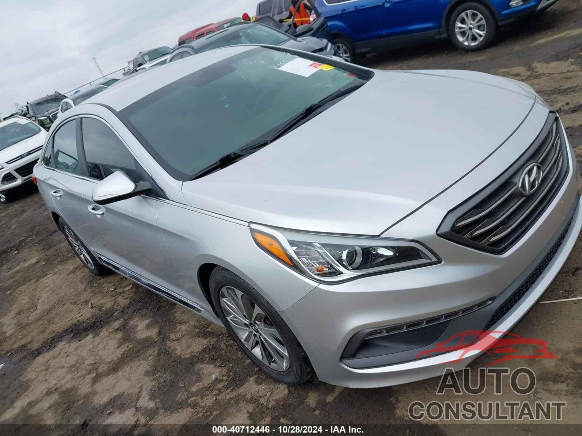 HYUNDAI SONATA 2017 - 5NPE34AF4HH554308