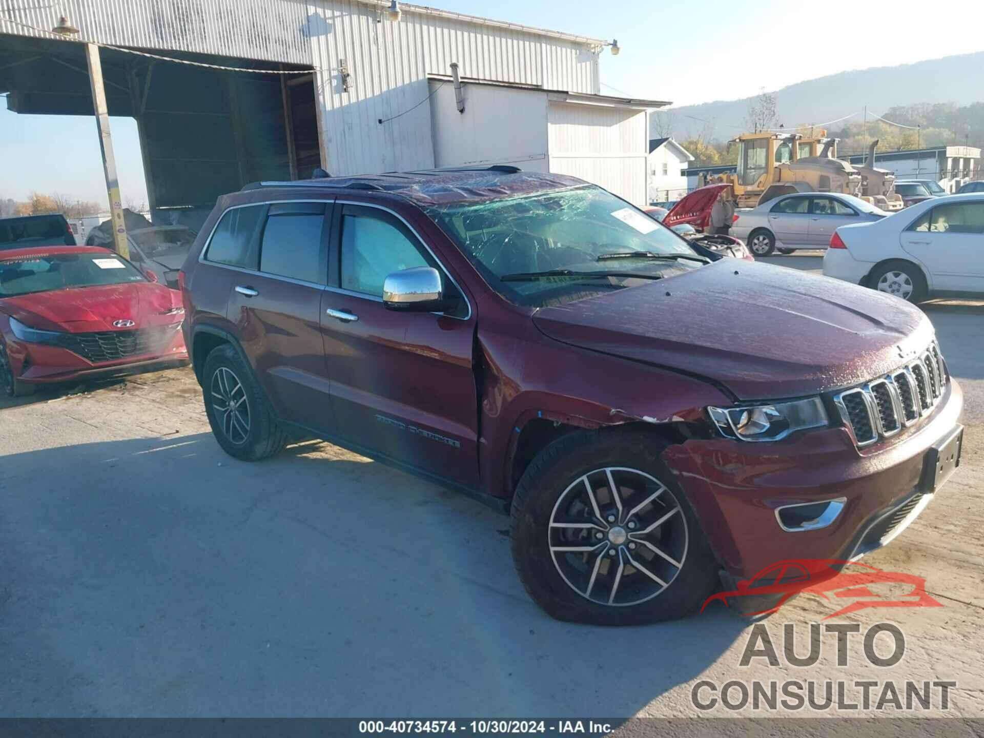 JEEP GRAND CHEROKEE 2018 - 1C4RJFBG3JC347260