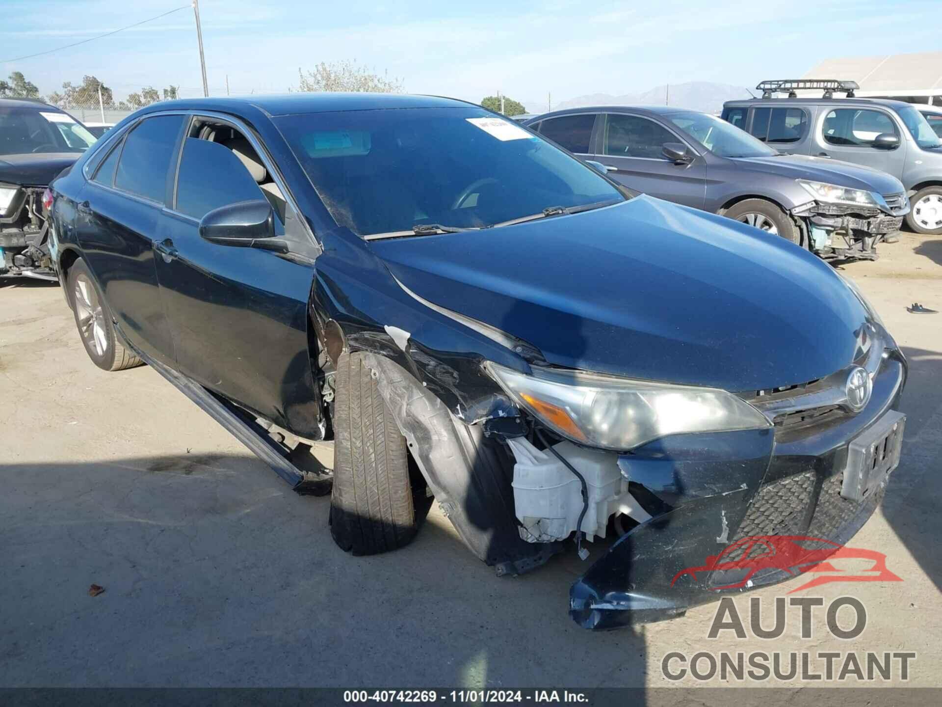 TOYOTA CAMRY 2017 - 4T1BF1FK2HU330518