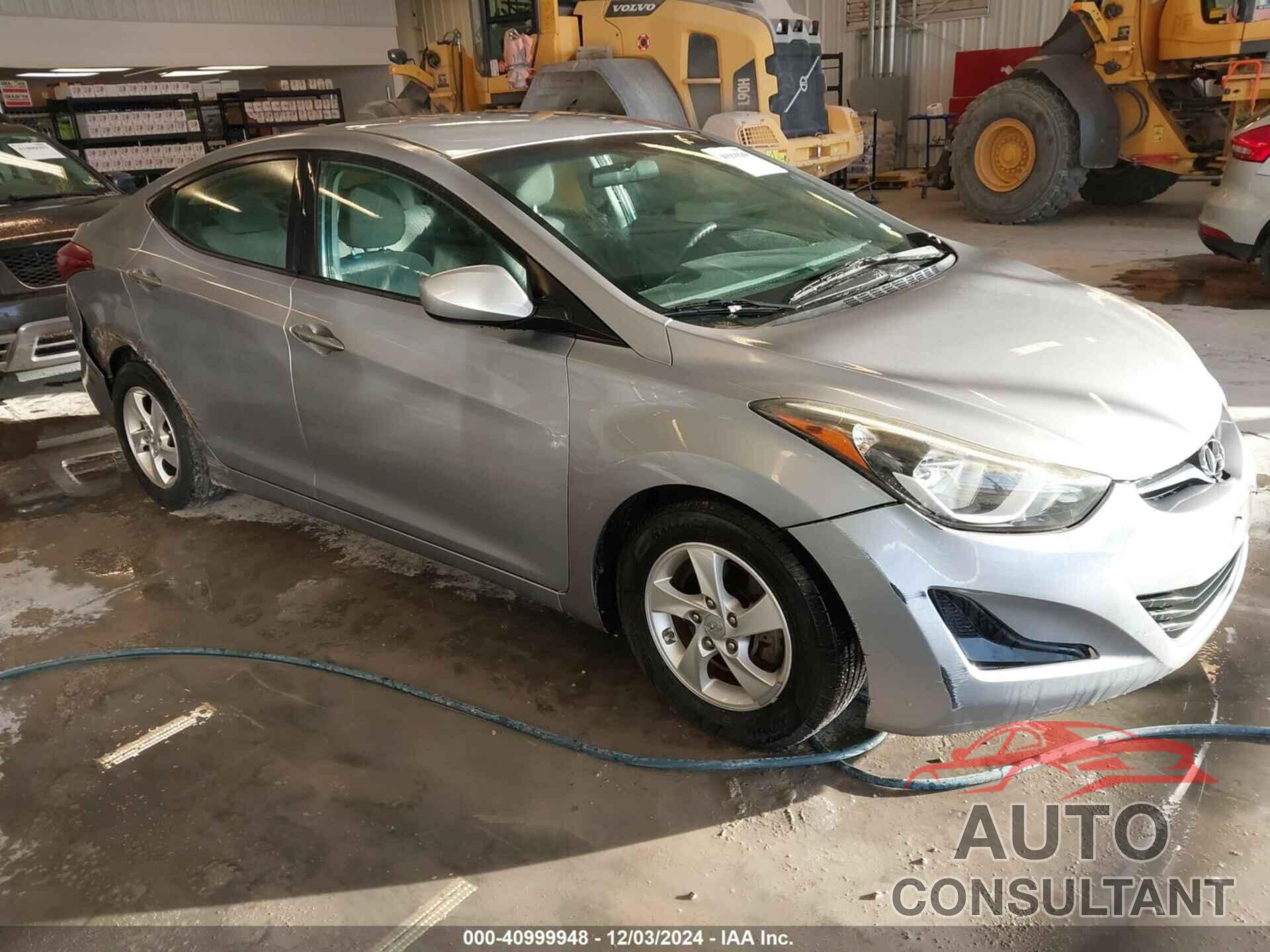HYUNDAI ELANTRA 2015 - 5NPDH4AEXFH586763