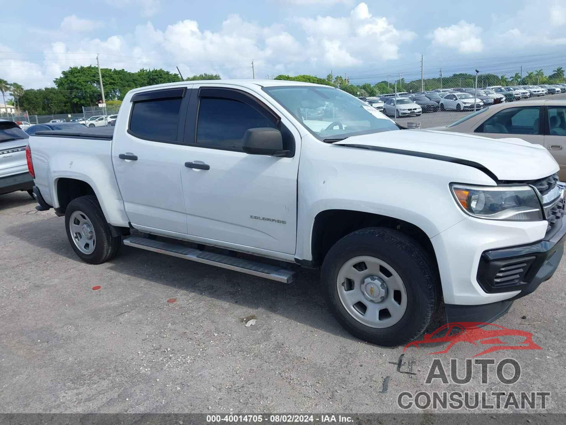 CHEVROLET COLORADO 2021 - 1GCGSBEA3M1108490