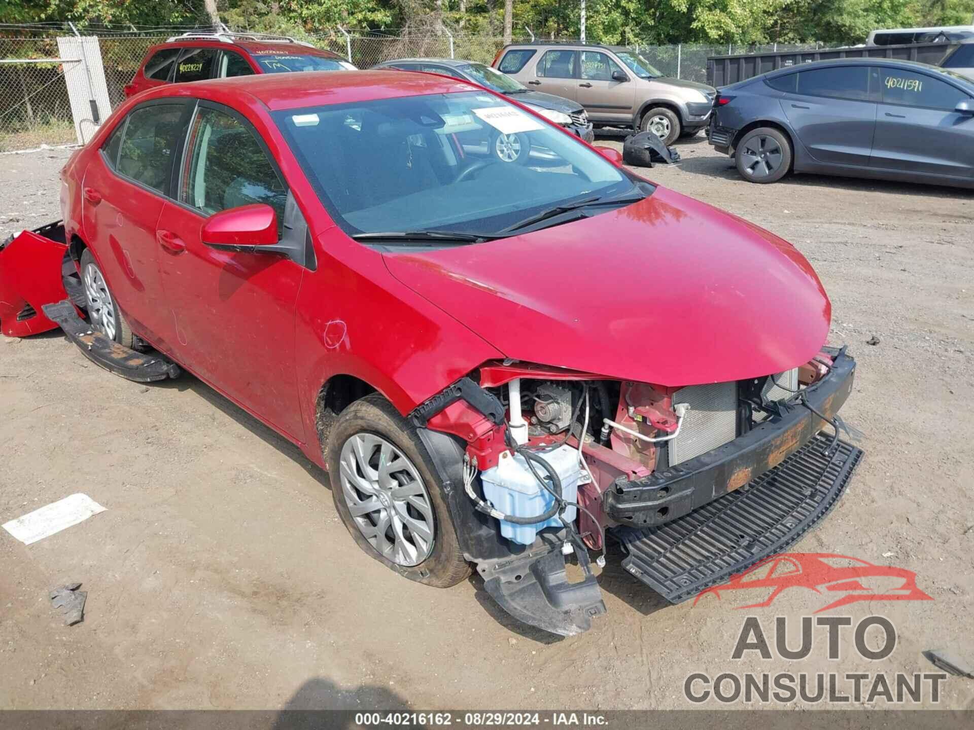 TOYOTA COROLLA 2017 - 5YFBURHE9HP614998