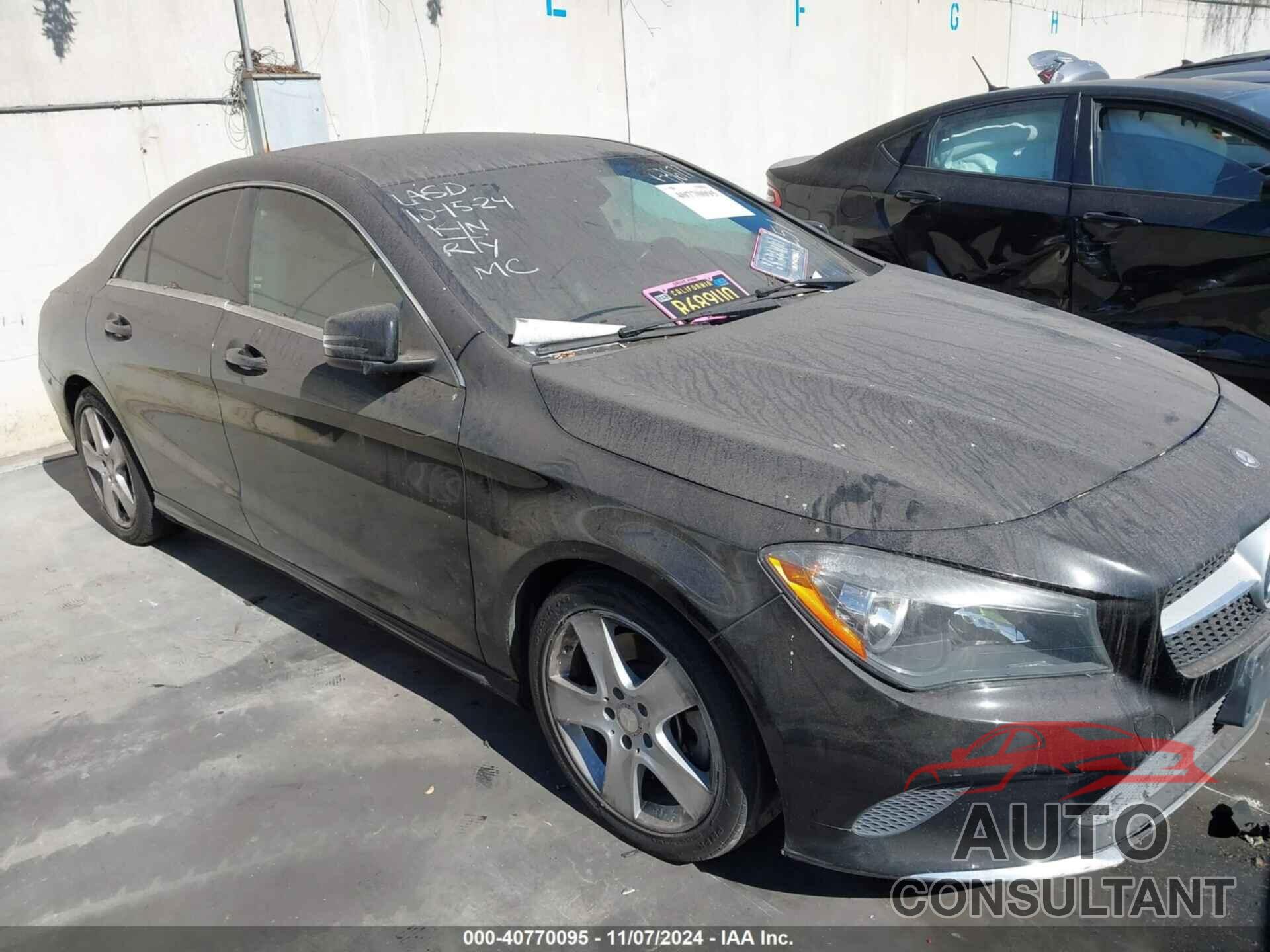 MERCEDES-BENZ CLA 250 2017 - WDDSJ4EB8HN478677