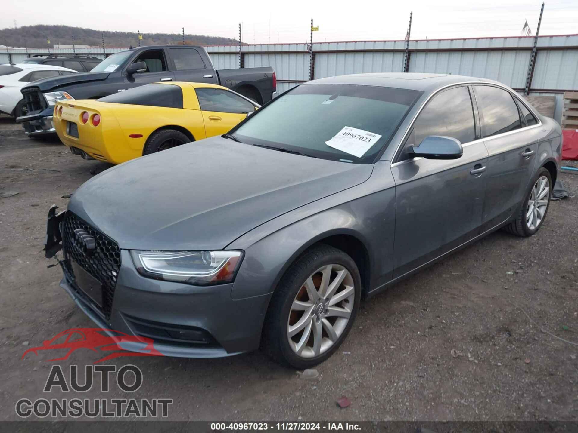 AUDI A4 2013 - WAUEFAFL6DA057358
