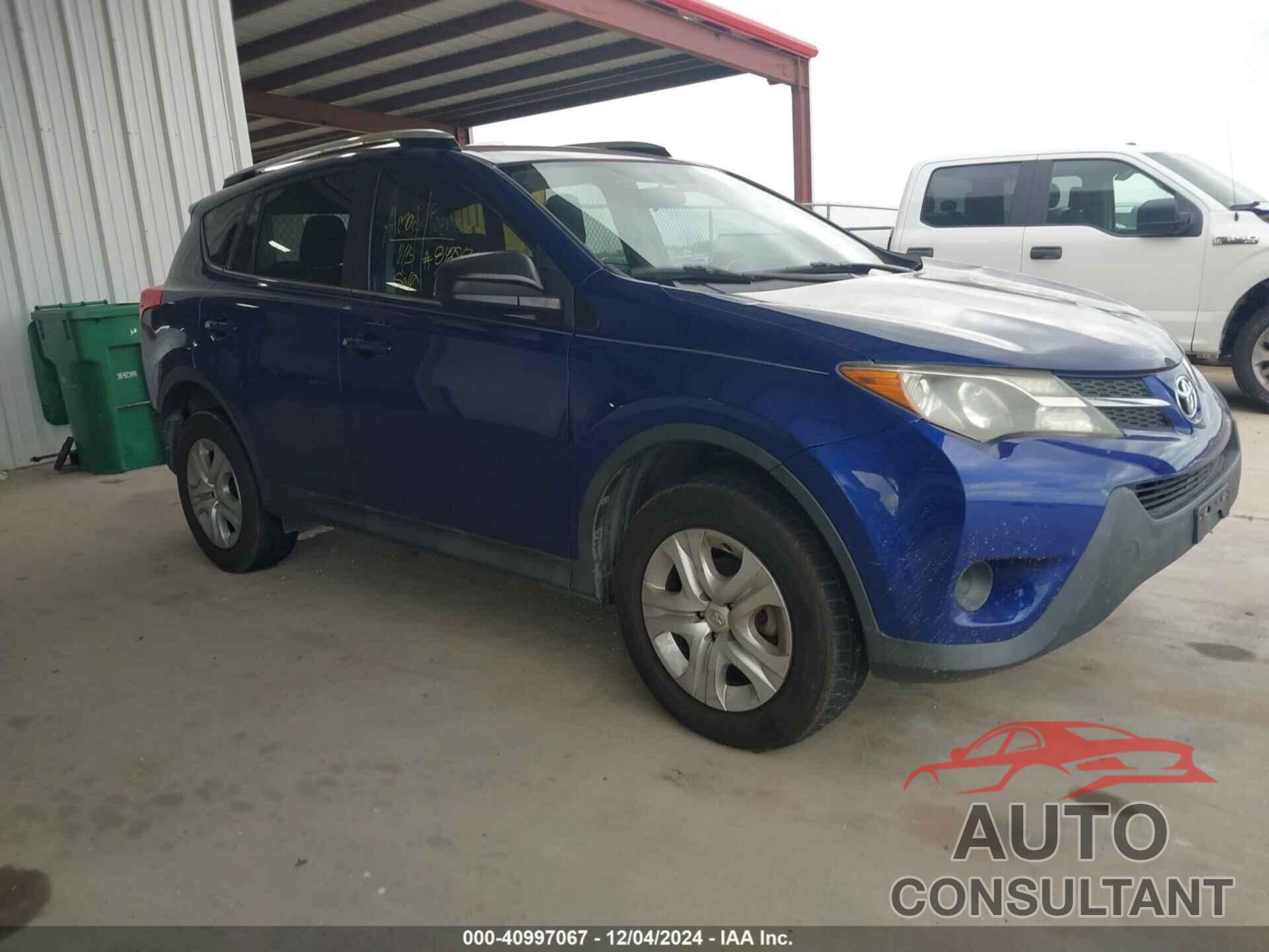 TOYOTA RAV4 2014 - 2T3BFREV1EW211226