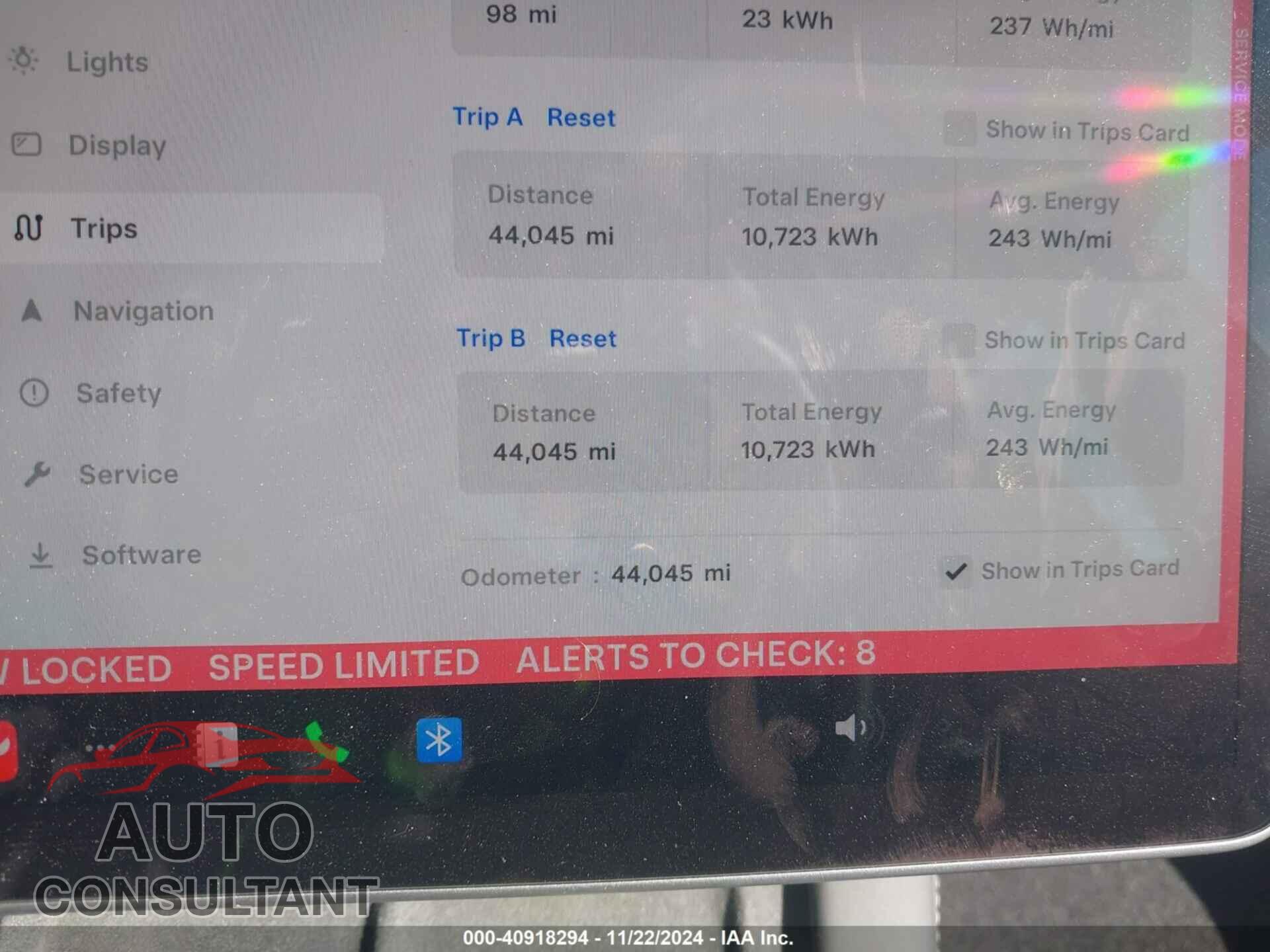 TESLA MODEL 3 2022 - 5YJ3E1EB4NF245441